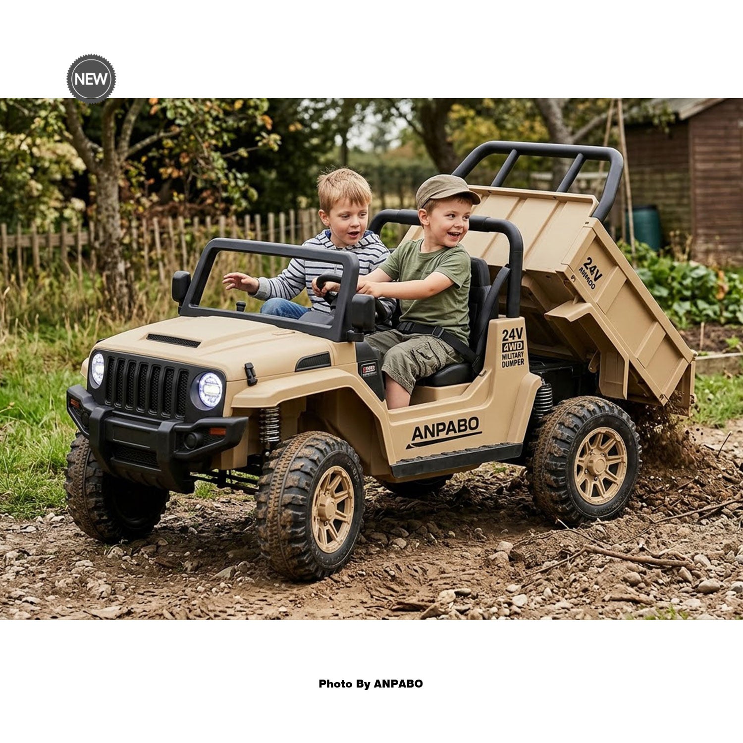 The Ultimate Backyard Workhorse: A Closer Look at the Kids Military Dumper