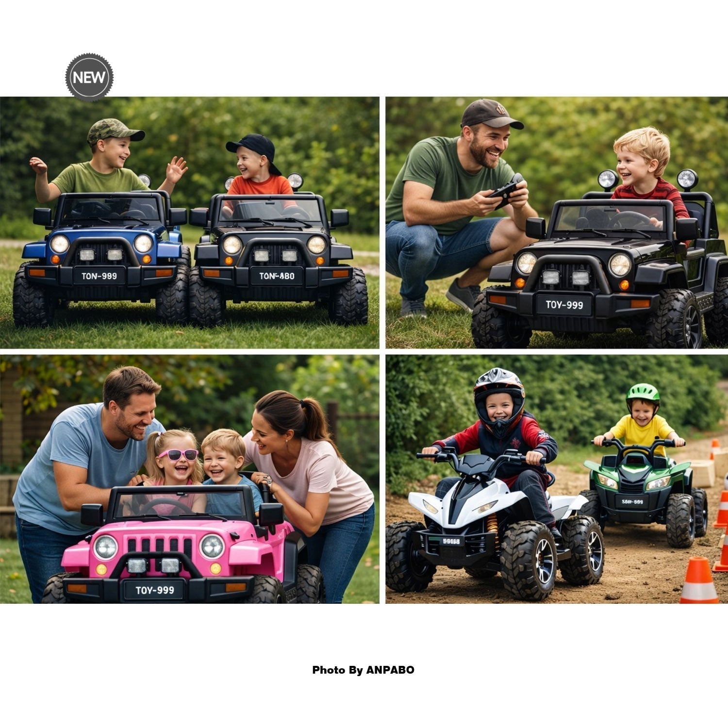 Real Families, Real Fun: Kids’ Adventures with Ride-On Cars
