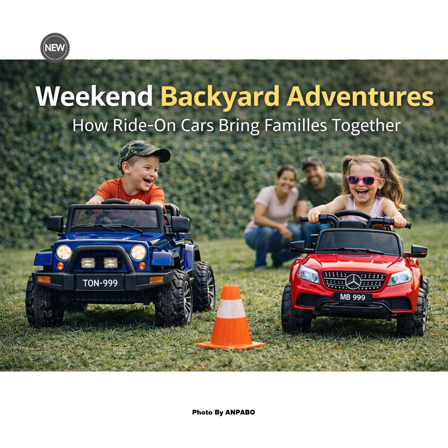 Weekend Backyard Adventures: How Ride-On Cars Bring Families Together