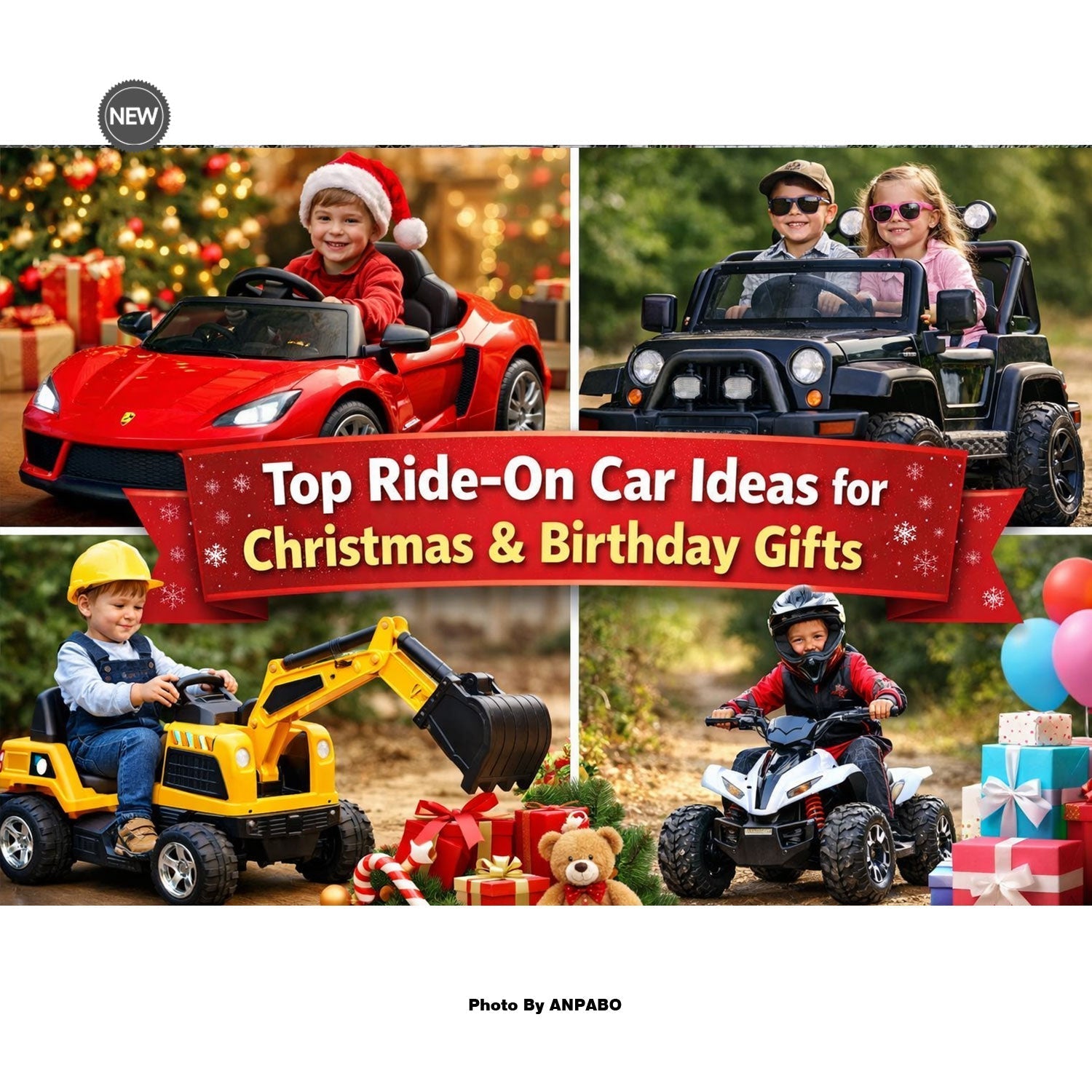 Top Ride-On Car Ideas for Christmas and Birthday Gifts