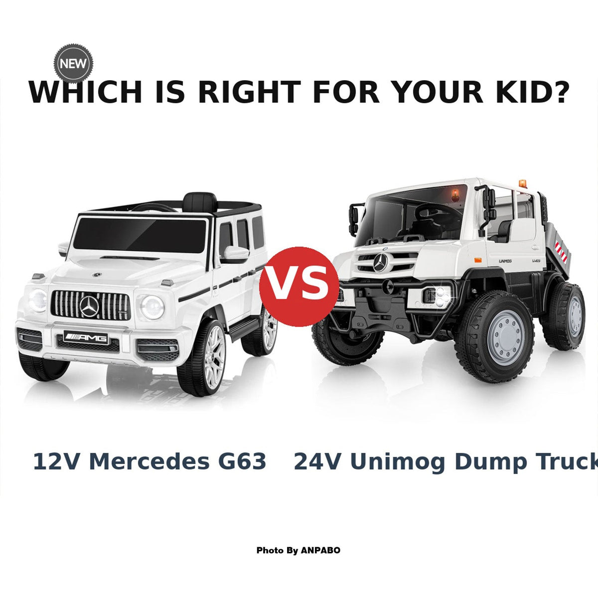 Mercedes Ride-On Clash: G63 or Unimog?