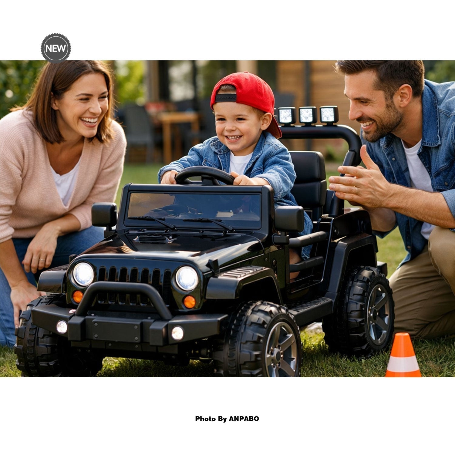 First Ride in an Electric Ride-On Car: A Fun-Filled Growth Journey for Kids