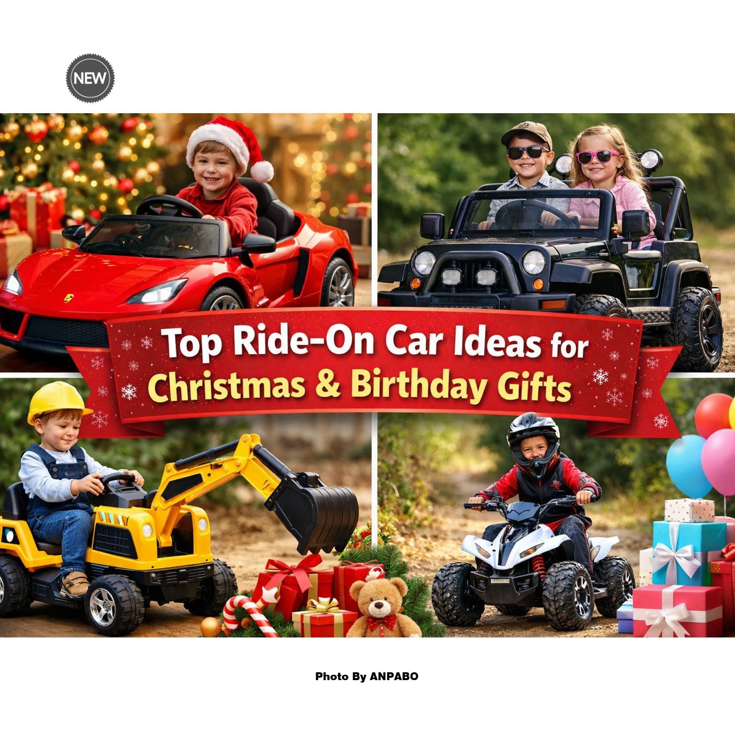 Top Ride-On Car Ideas for Christmas and Birthday Gifts