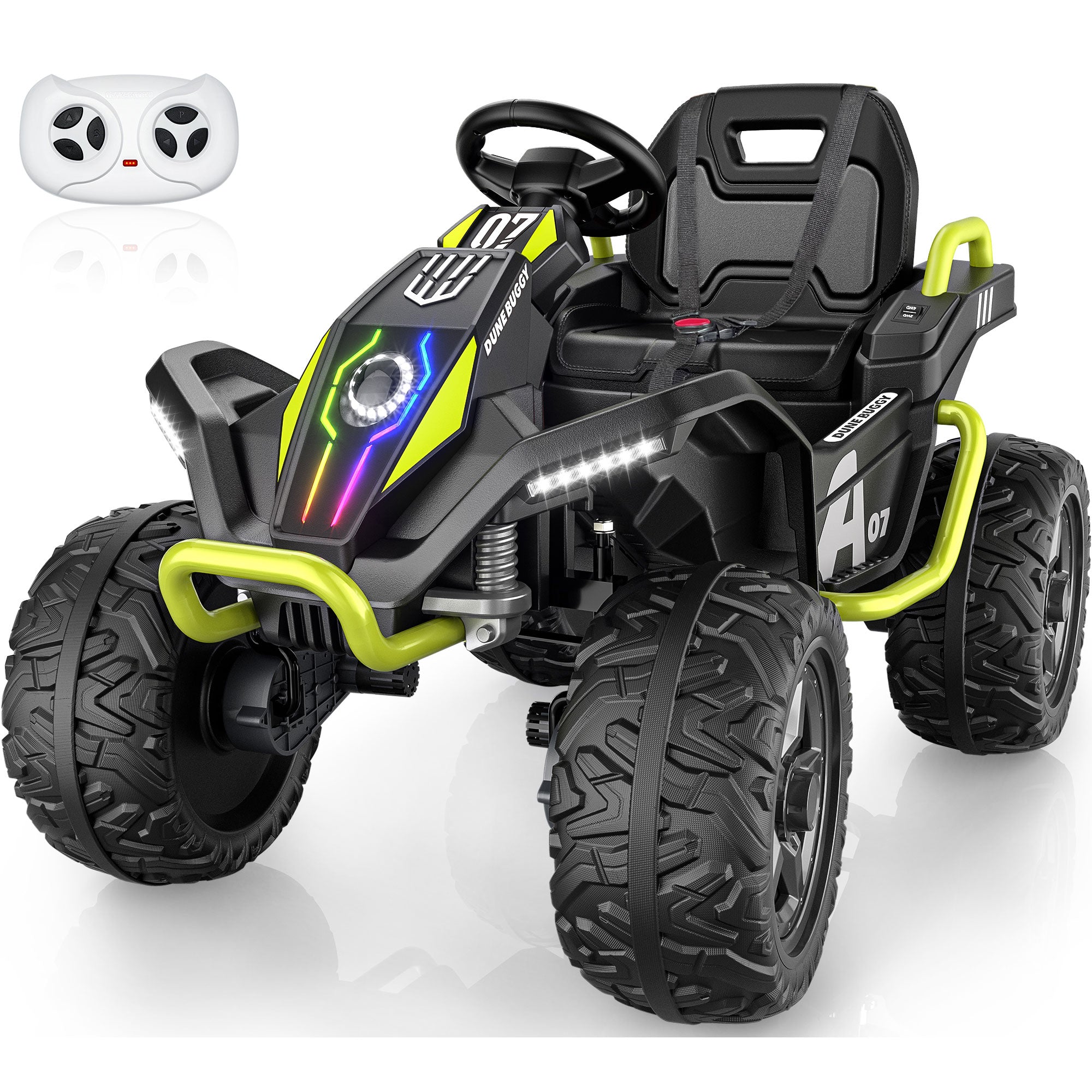 ANPABO TrailQuest 24V 4WD Kids Ride-On ATV with Parent Remote Control