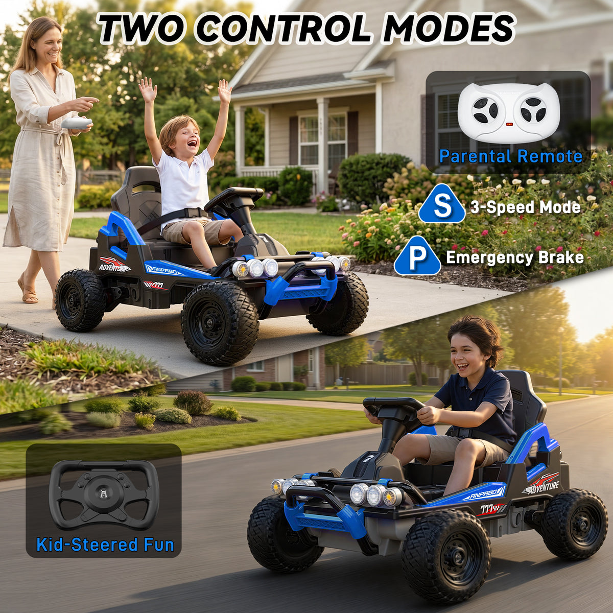 24V Off-Road Ride-On Car