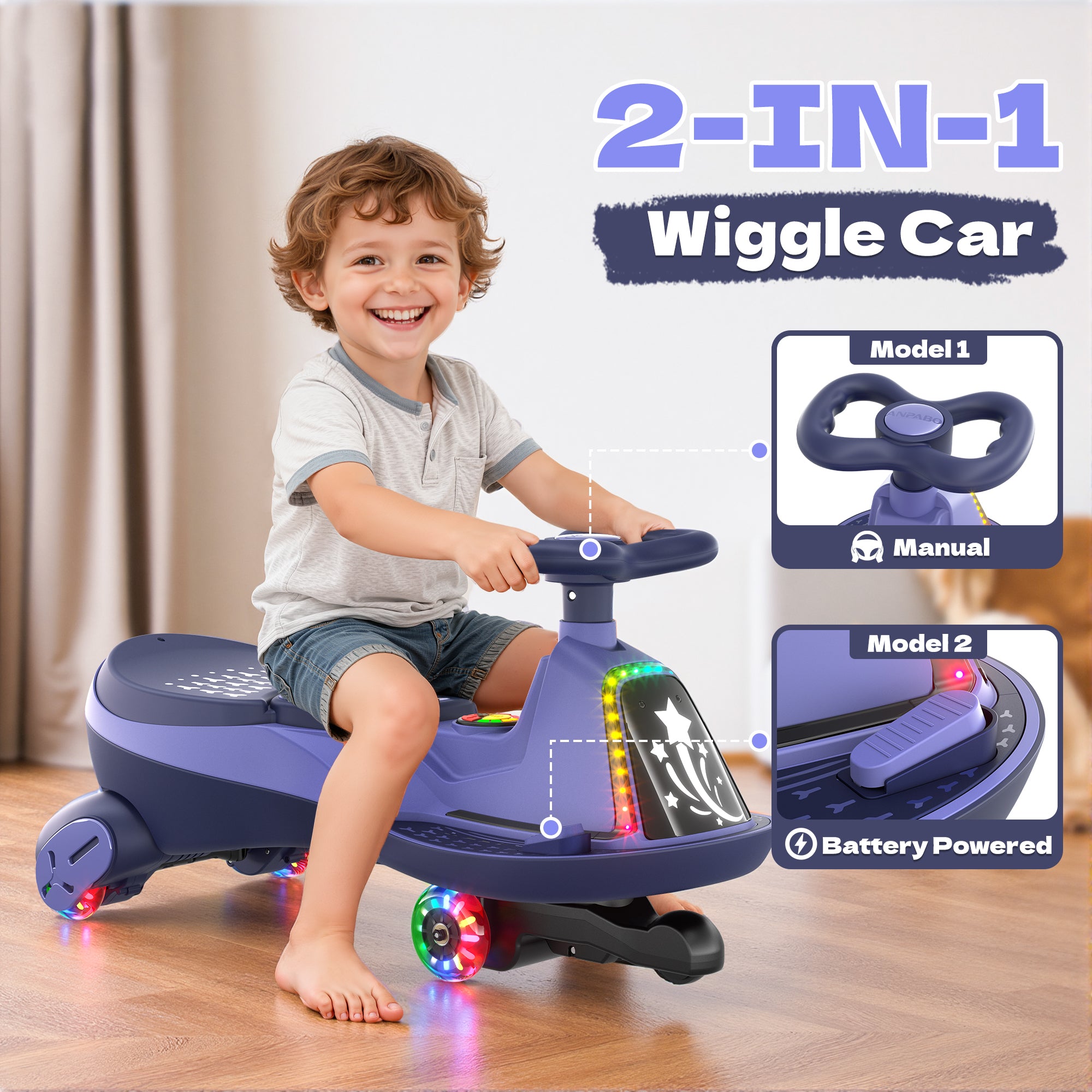 6V Electric Wiggle Car