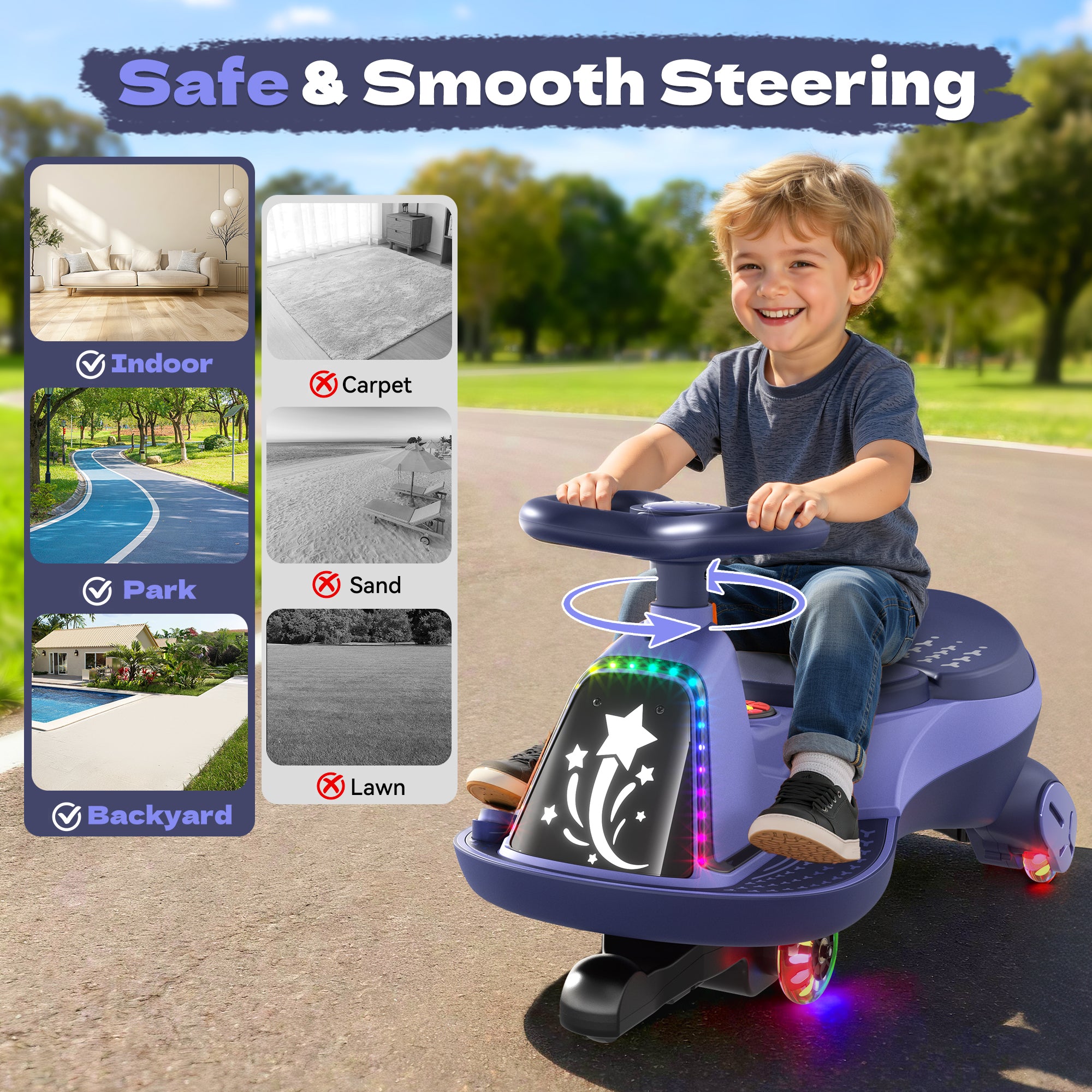 6V Electric Wiggle Car