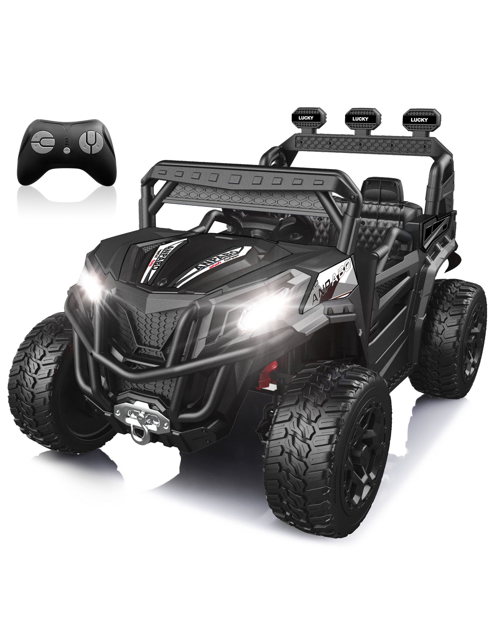24V 4WD All-Terrain Ride-On UTV