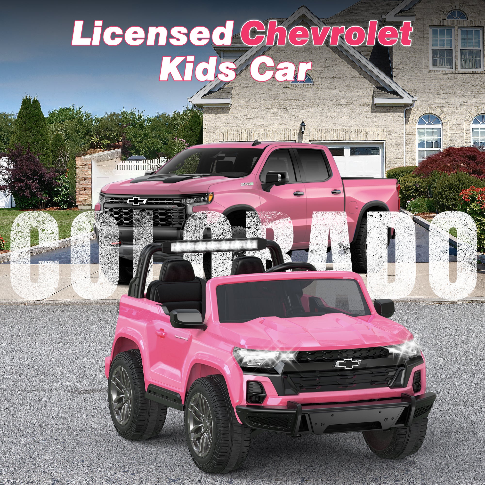 24V Licensed Chevrolet Colorad Ride On Truck