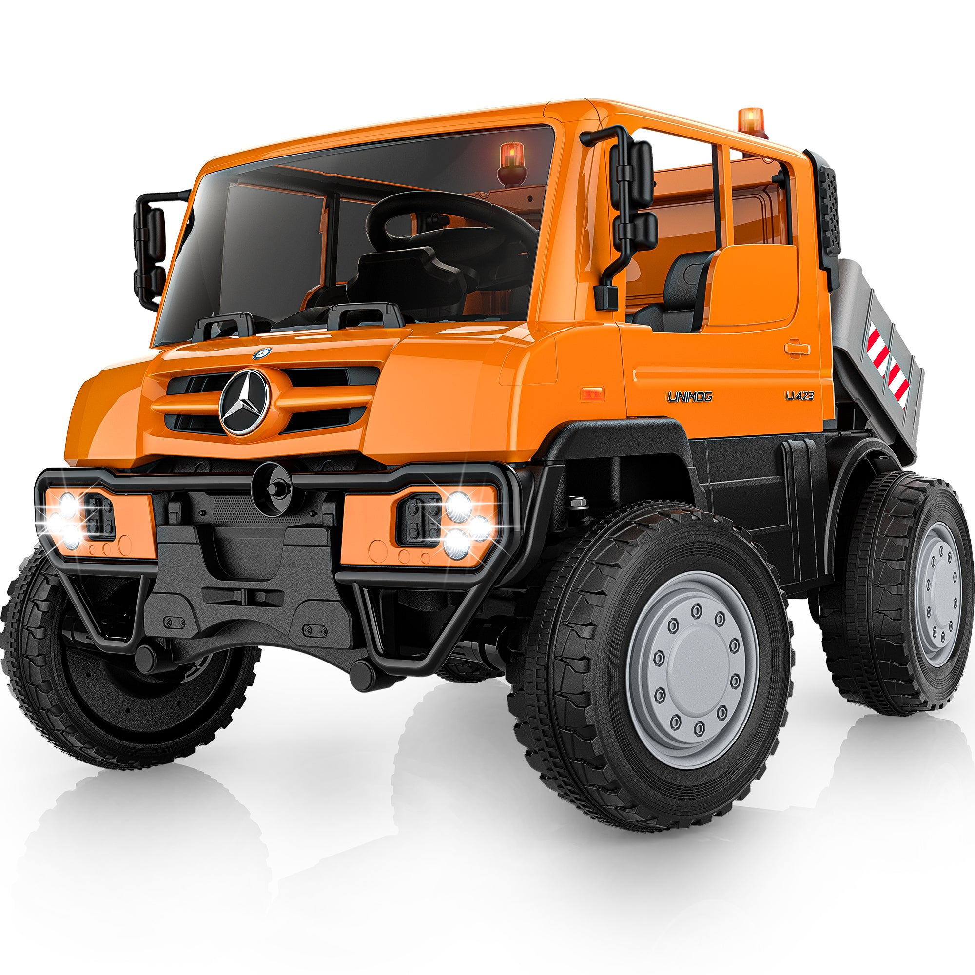 24V  Licensed Mercedes-Benz Ride-On Dump Truck