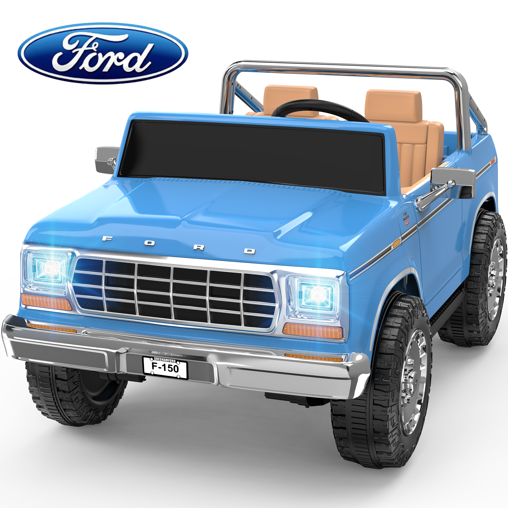 24V Licensed Ford F-150 Kids Ride-On