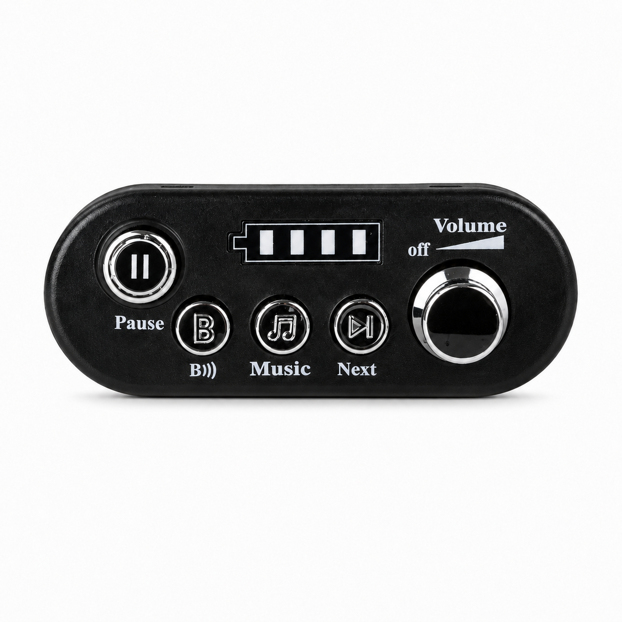 24V Ride-On Car Music Player Panel with Bluetooth & Battery Display