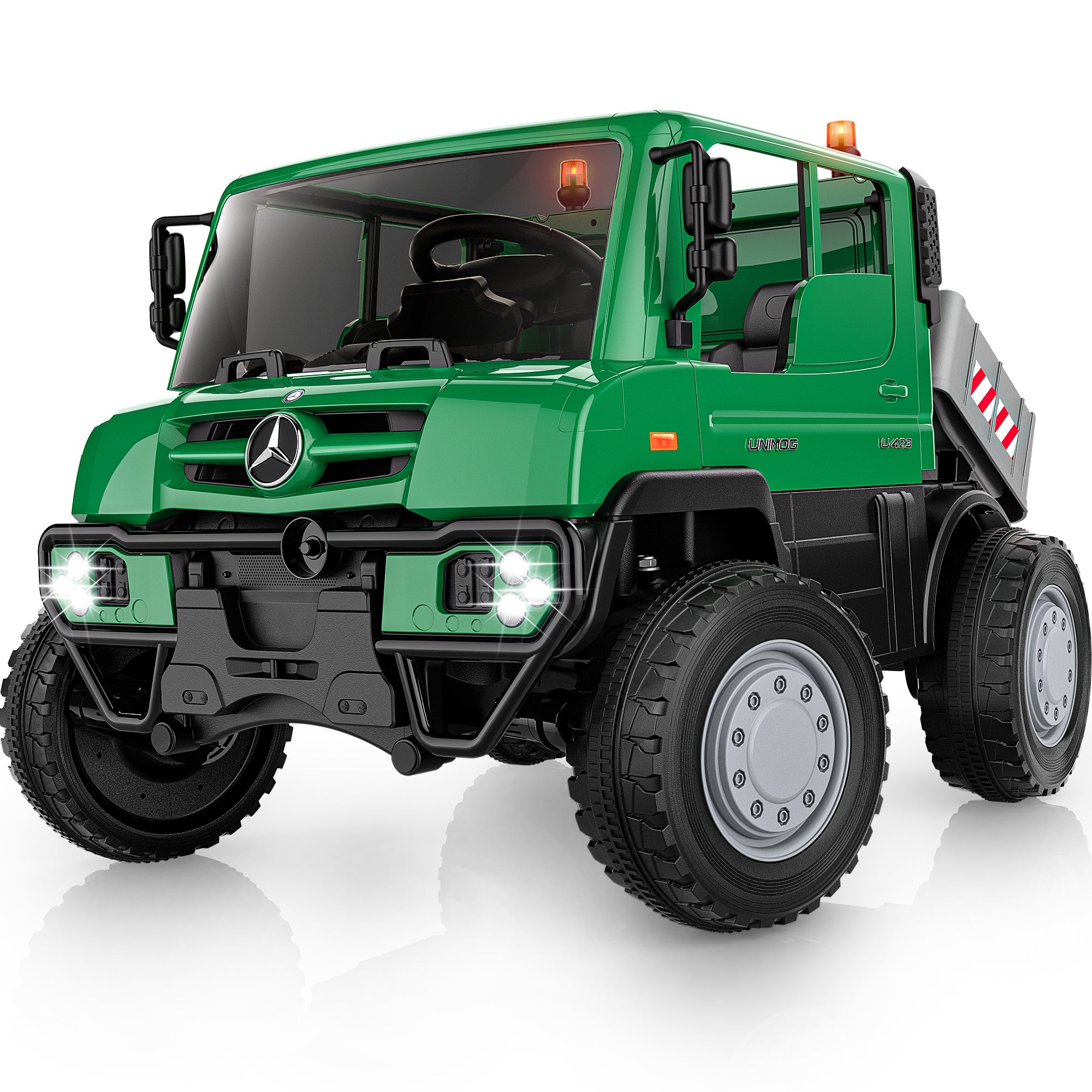 24V  Licensed Mercedes-Benz Ride-On Dump Truck
