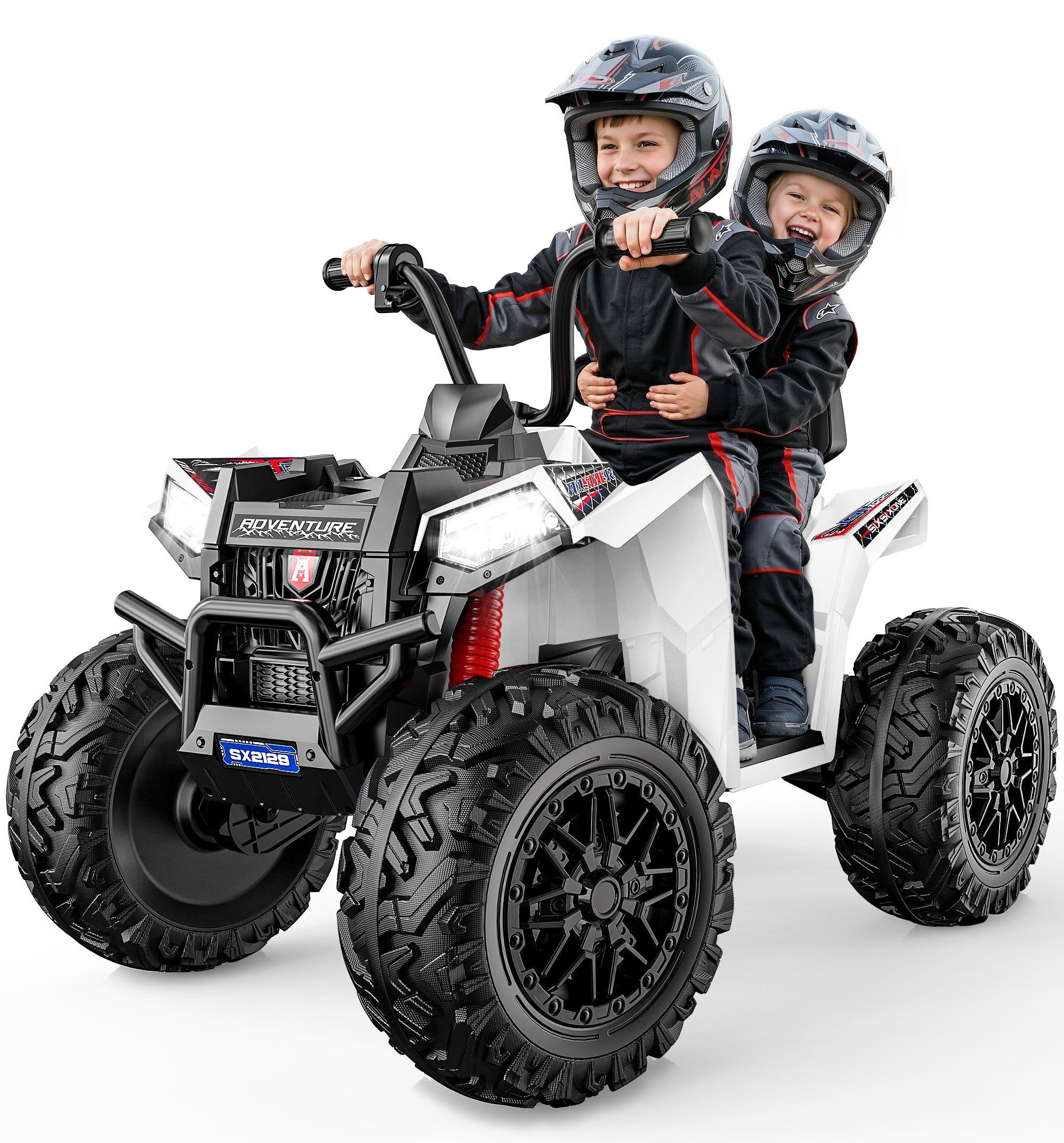 24V TRAILRUSH TR400 Heavy-Duty Ride-On ATV