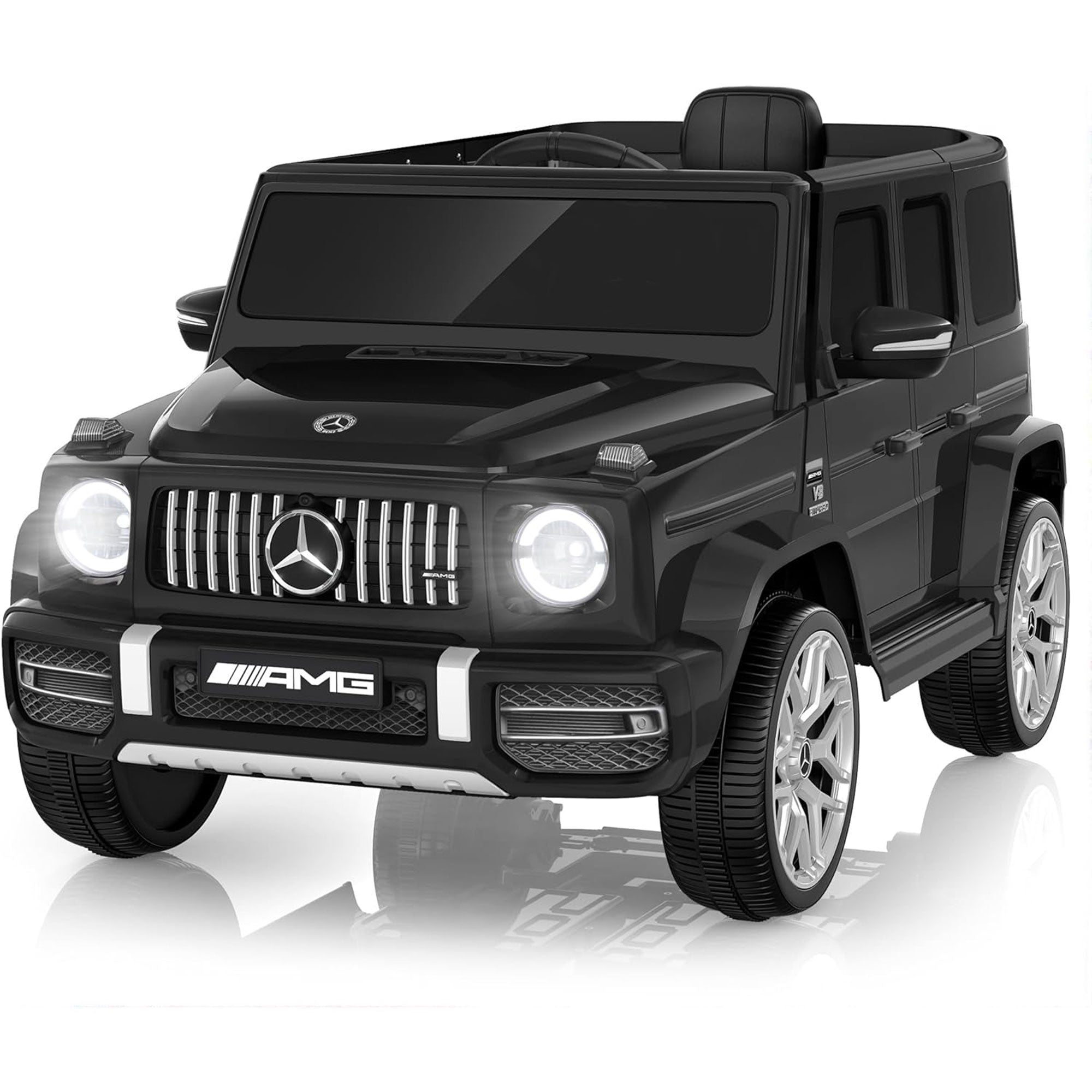 G63♡mama 12V Licensed Mercedes-Benz G63 High-Window Ride-On – anpabotoy