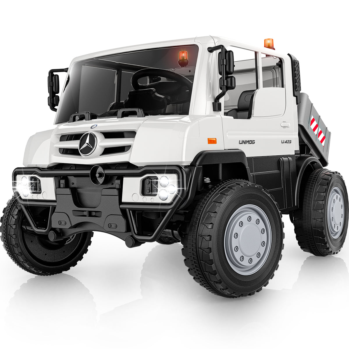 24V  Licensed Mercedes-Benz Ride-On Dump Truck