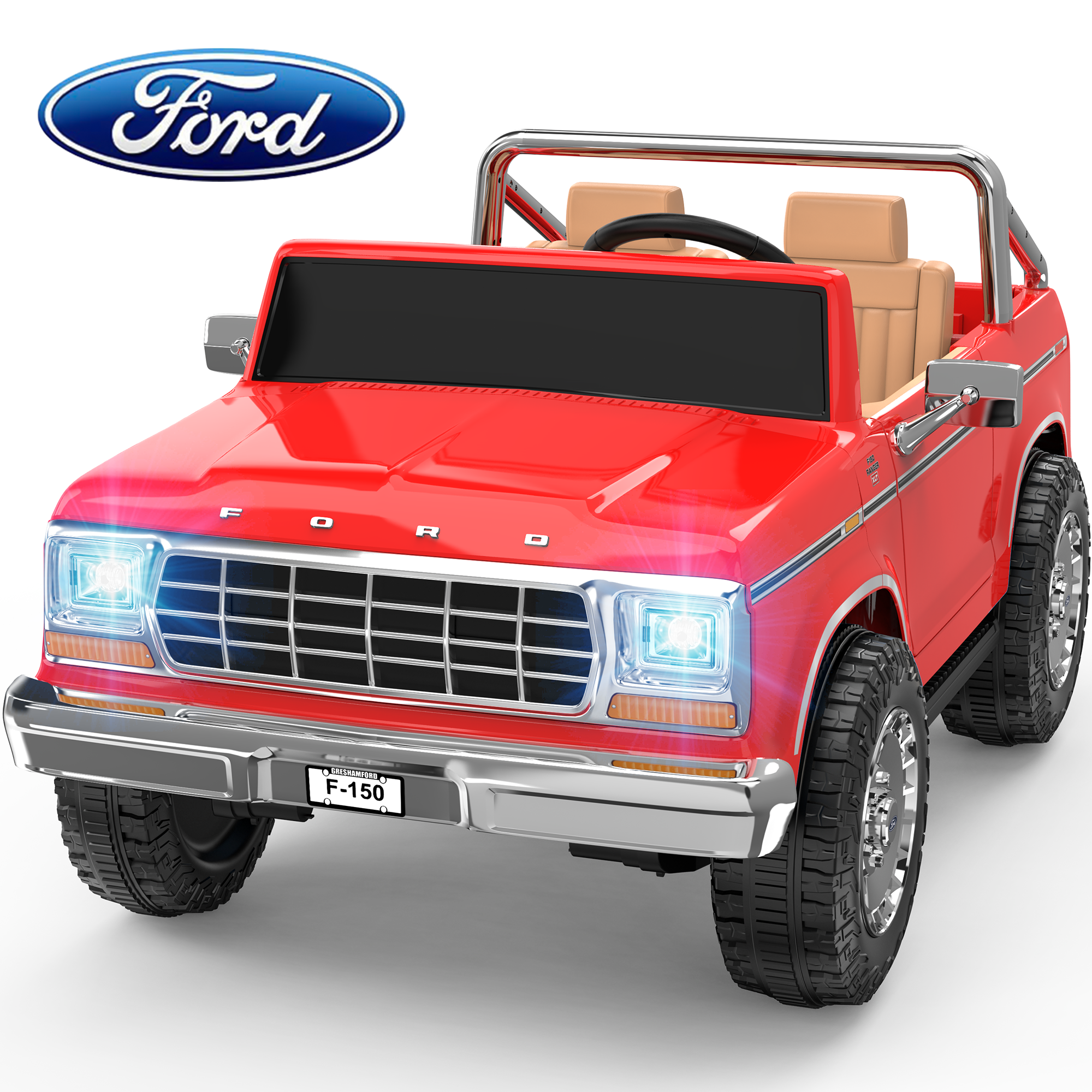24V Licensed Ford F-150 Kids Ride-On