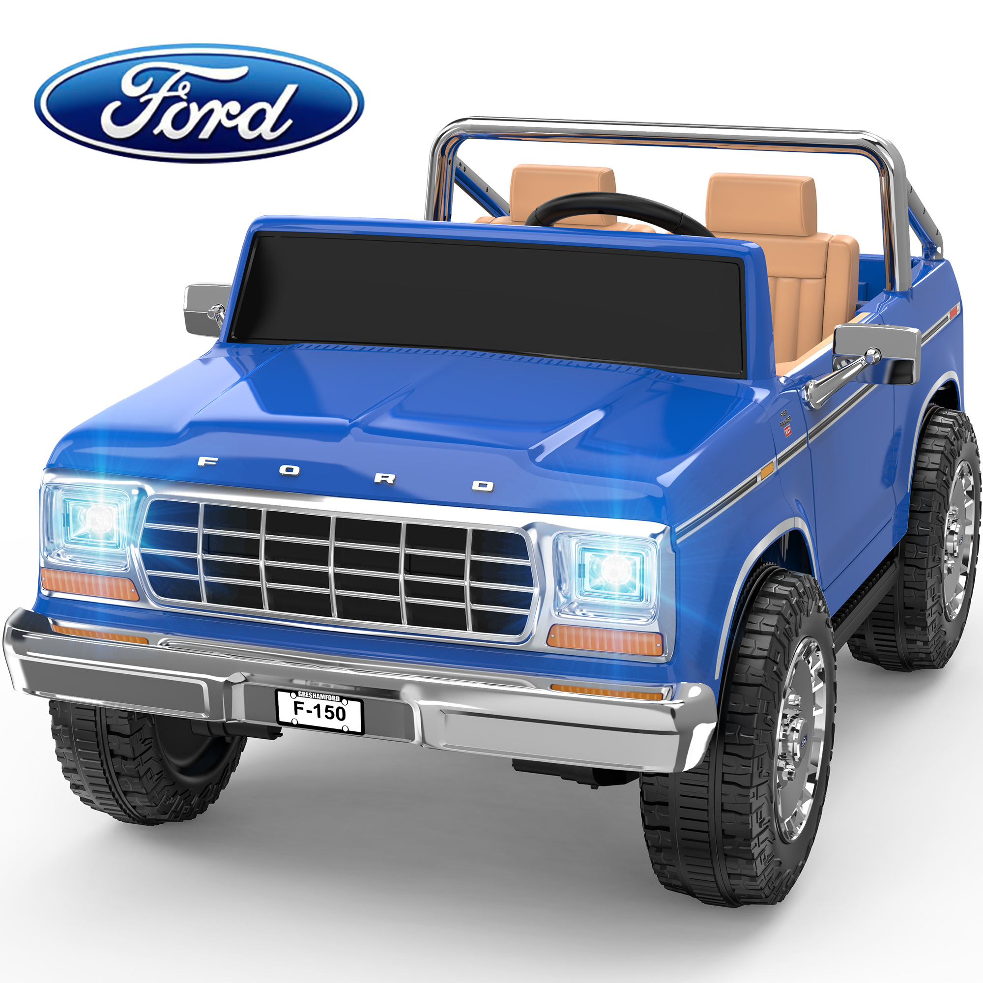 24V Licensed Ford F-150 Kids Ride-On