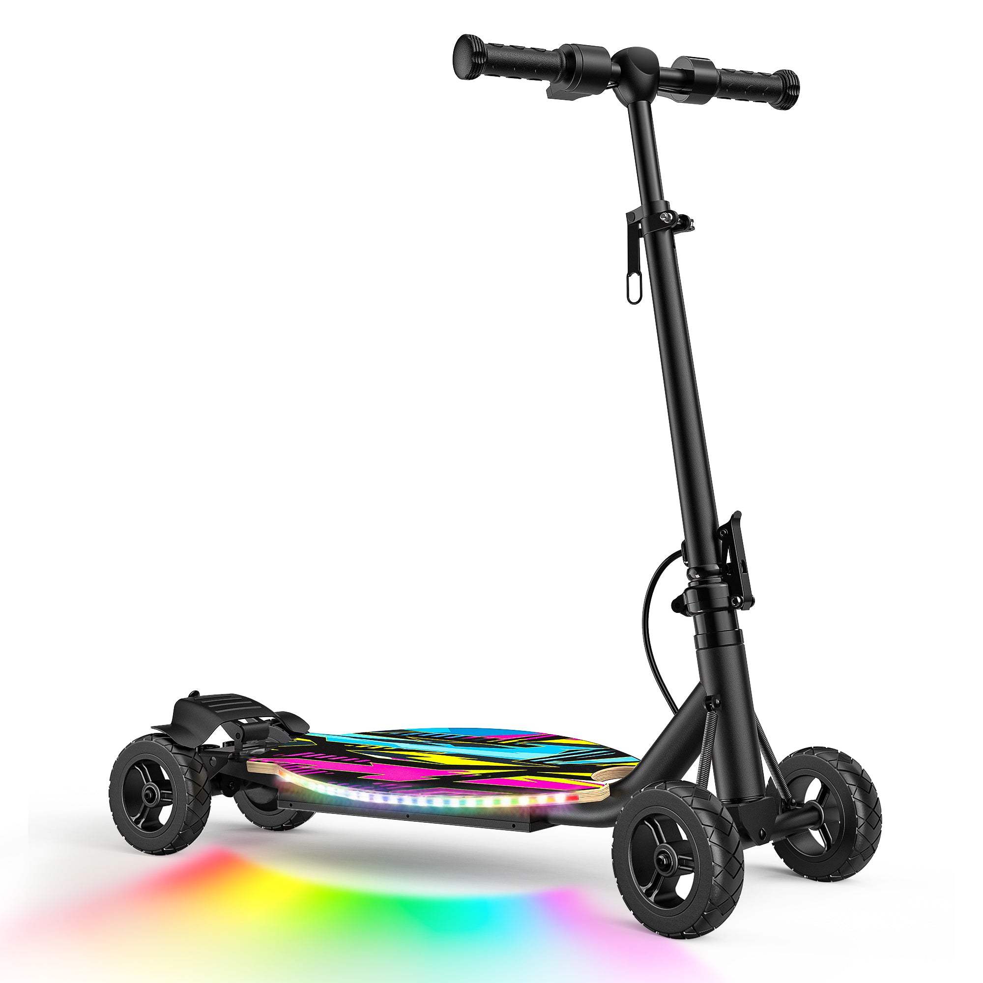 V1 QuadGlide 24V Kids 4-Wheel Electric Scooter