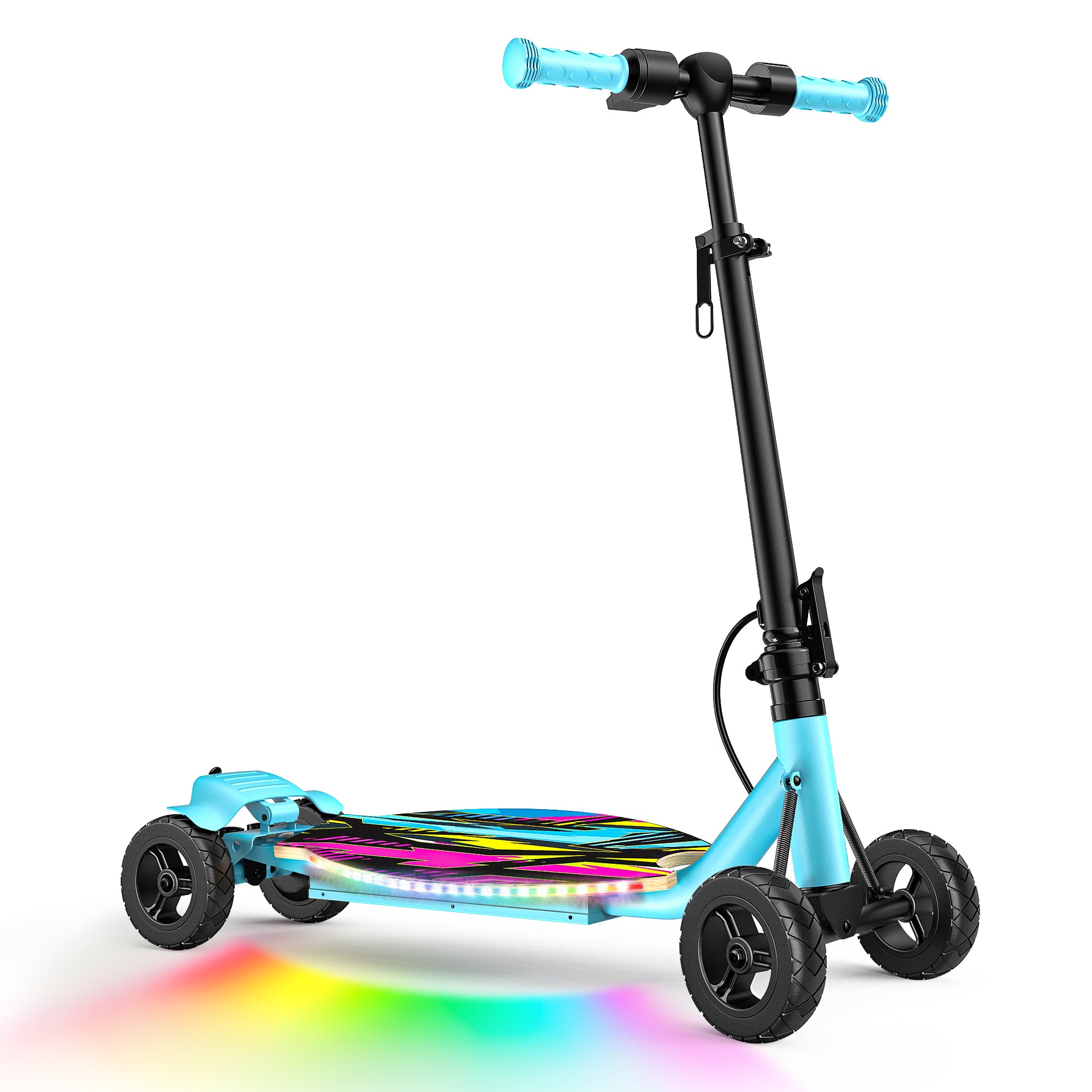 V1 QuadGlide 24V Kids 4-Wheel Electric Scooter