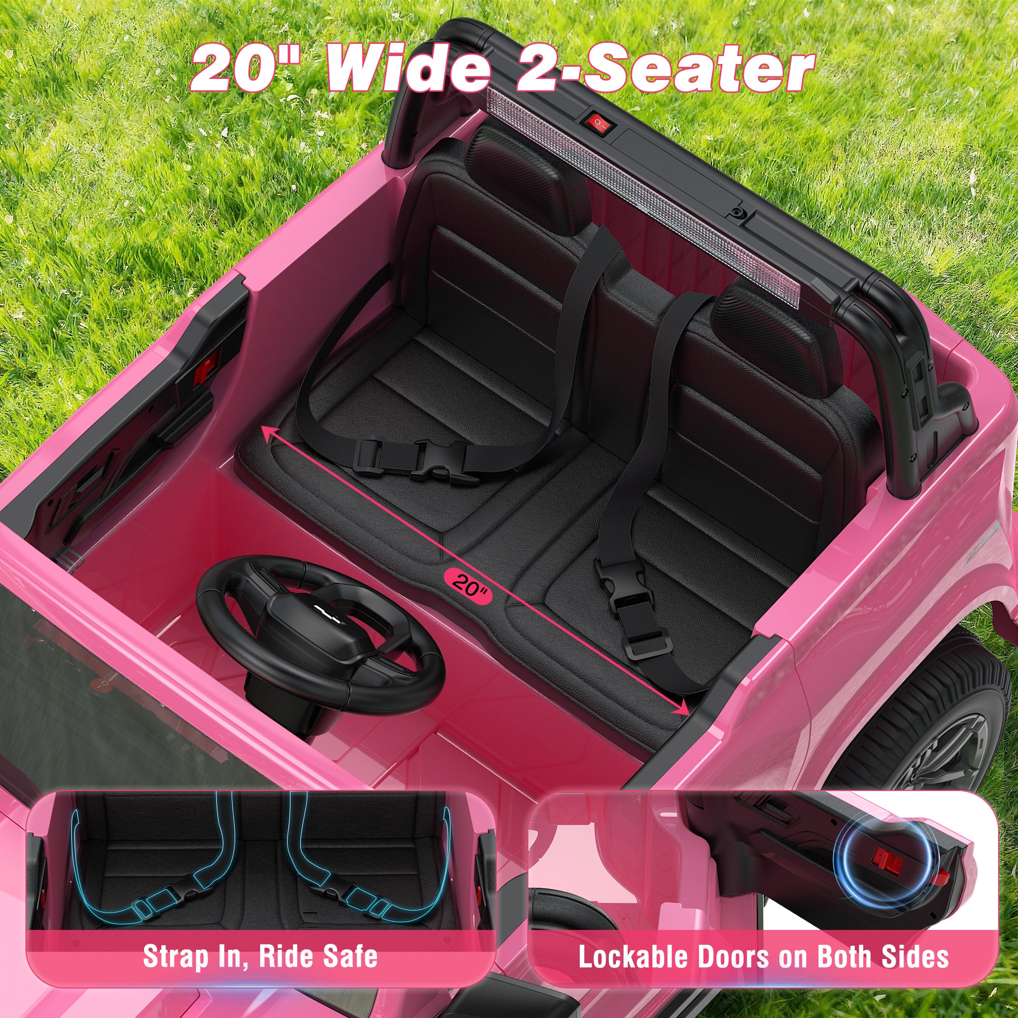 24V Licensed Chevrolet Colorad Ride On Truck