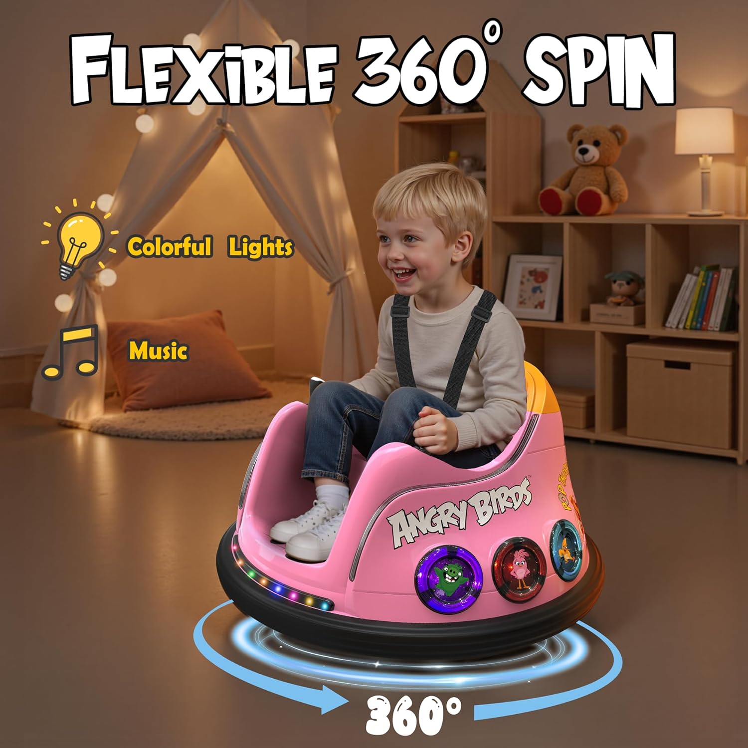 360° Toddler Bumper Car