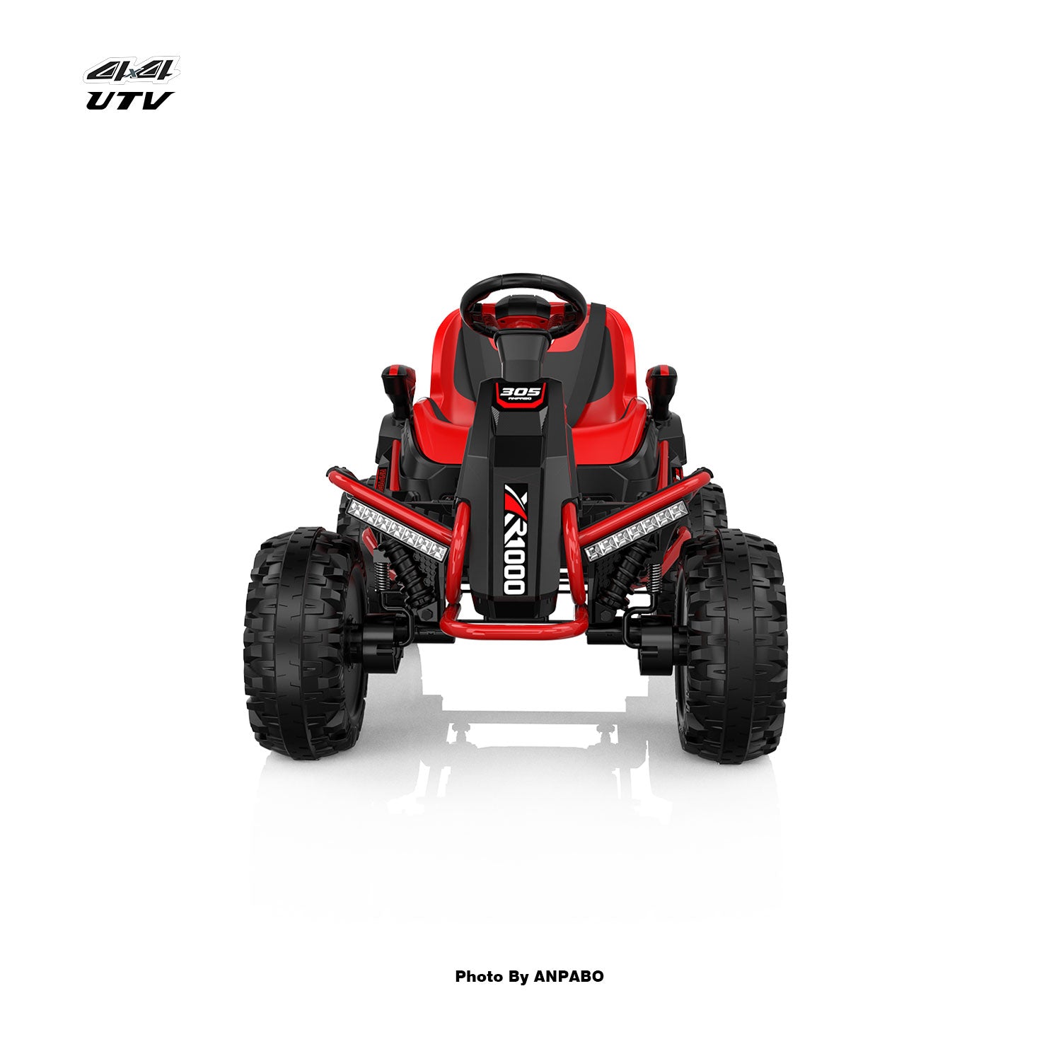 24V ANPOBO Direct Terrain Ride-On Buggy with Remote-red