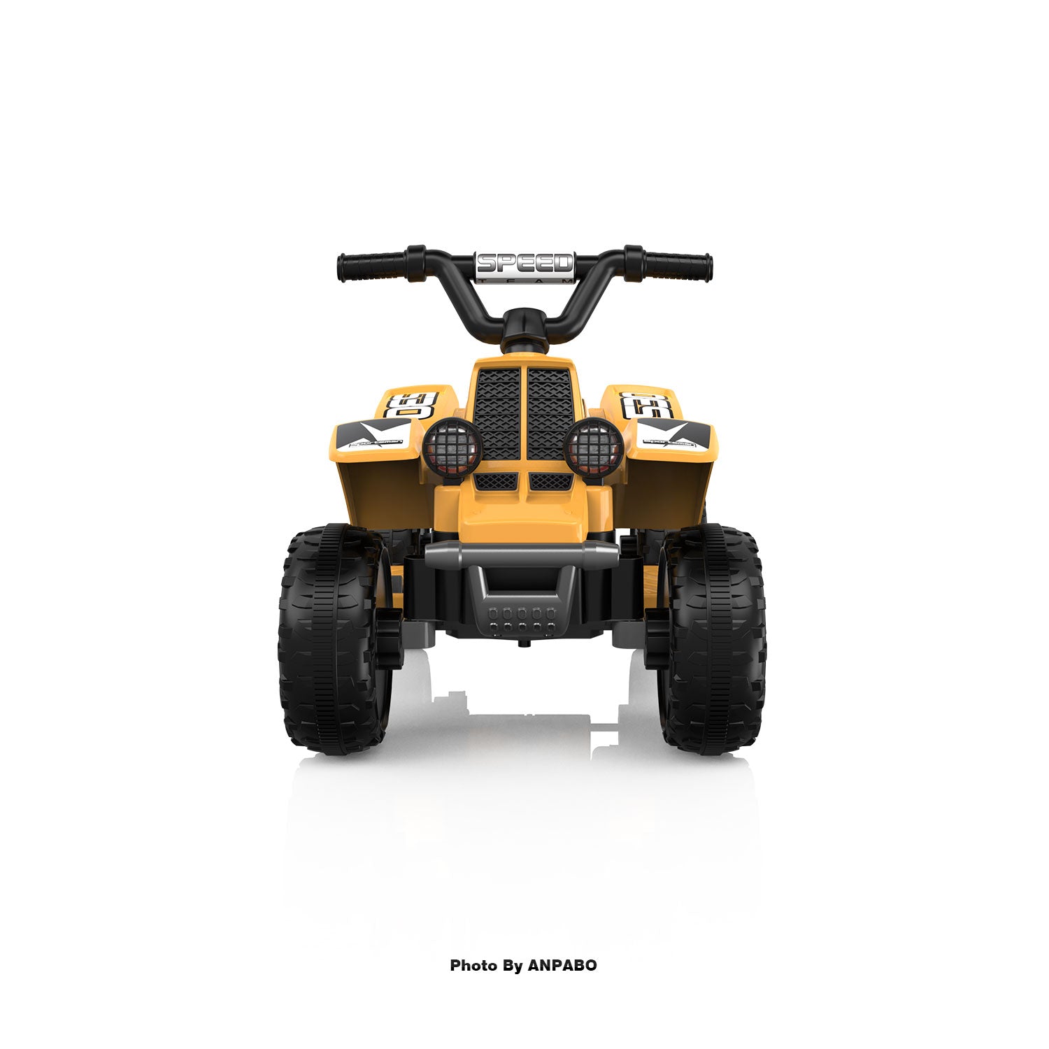 ANPABO 6V 7AH Kids Ride-On ATV - Fun, Safe Gift for Toddlers-yellow