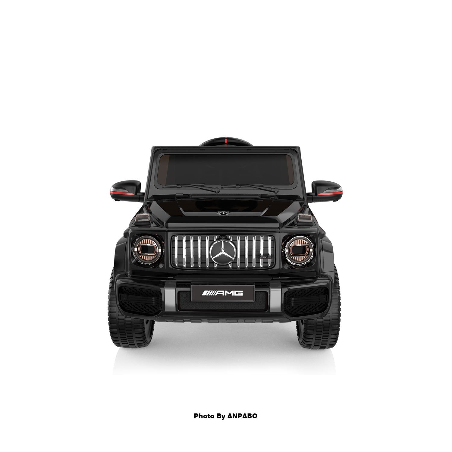 12V 2-Seater Mercedes-Benz Licensed G63 Kids Ride On Car/SUV with Remote Control-black