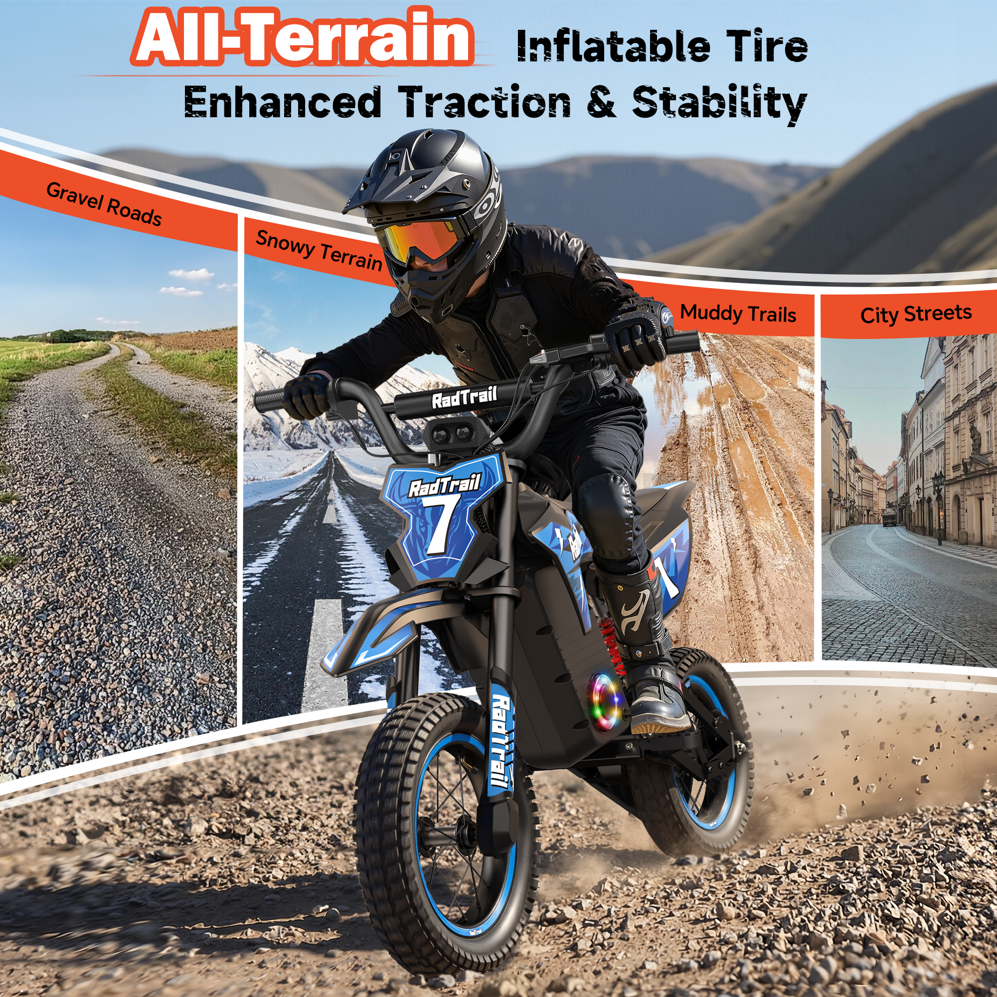 36V 12" Kids Electric Dirt Bike