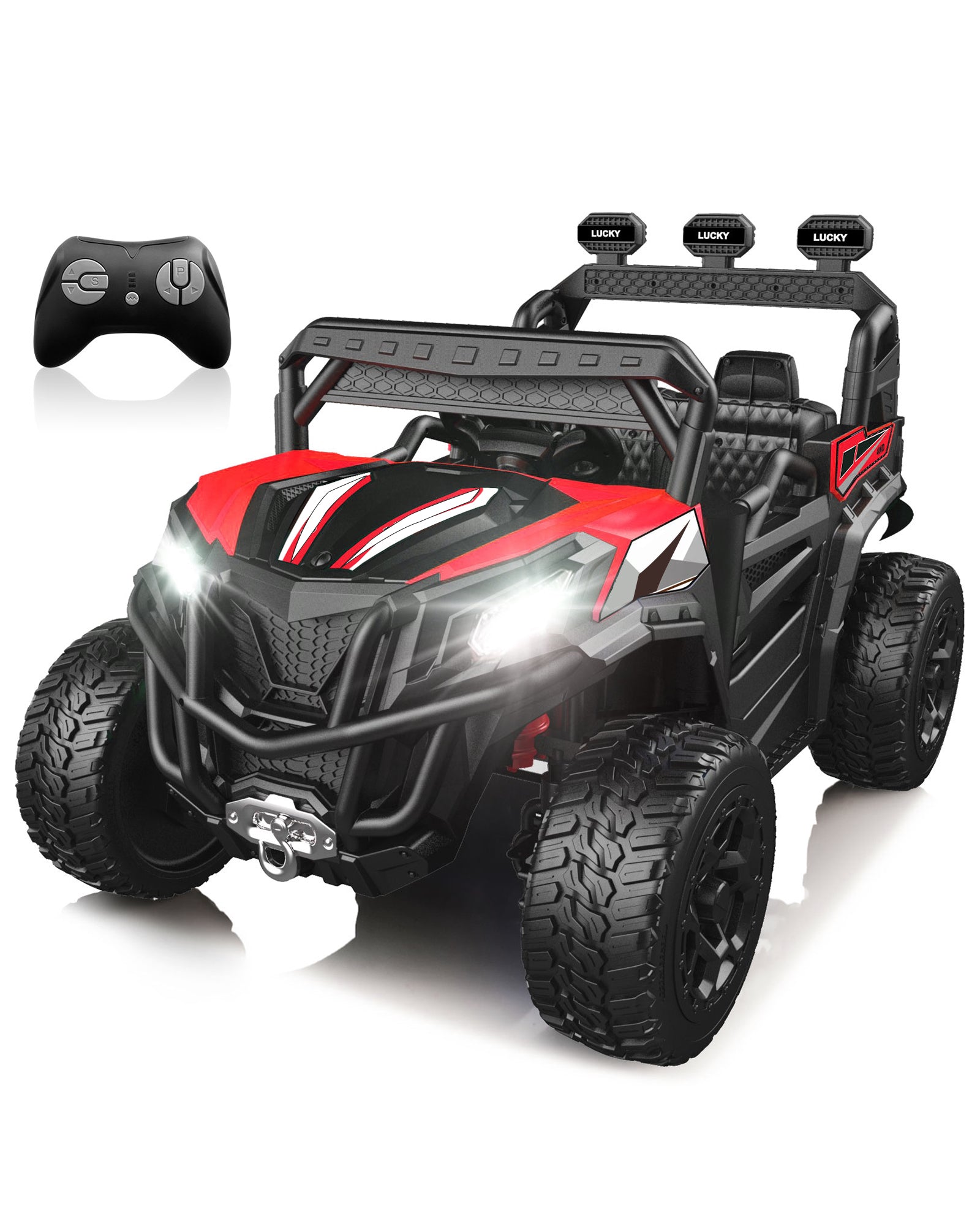 24V 4WD All-Terrain Ride-On UTV