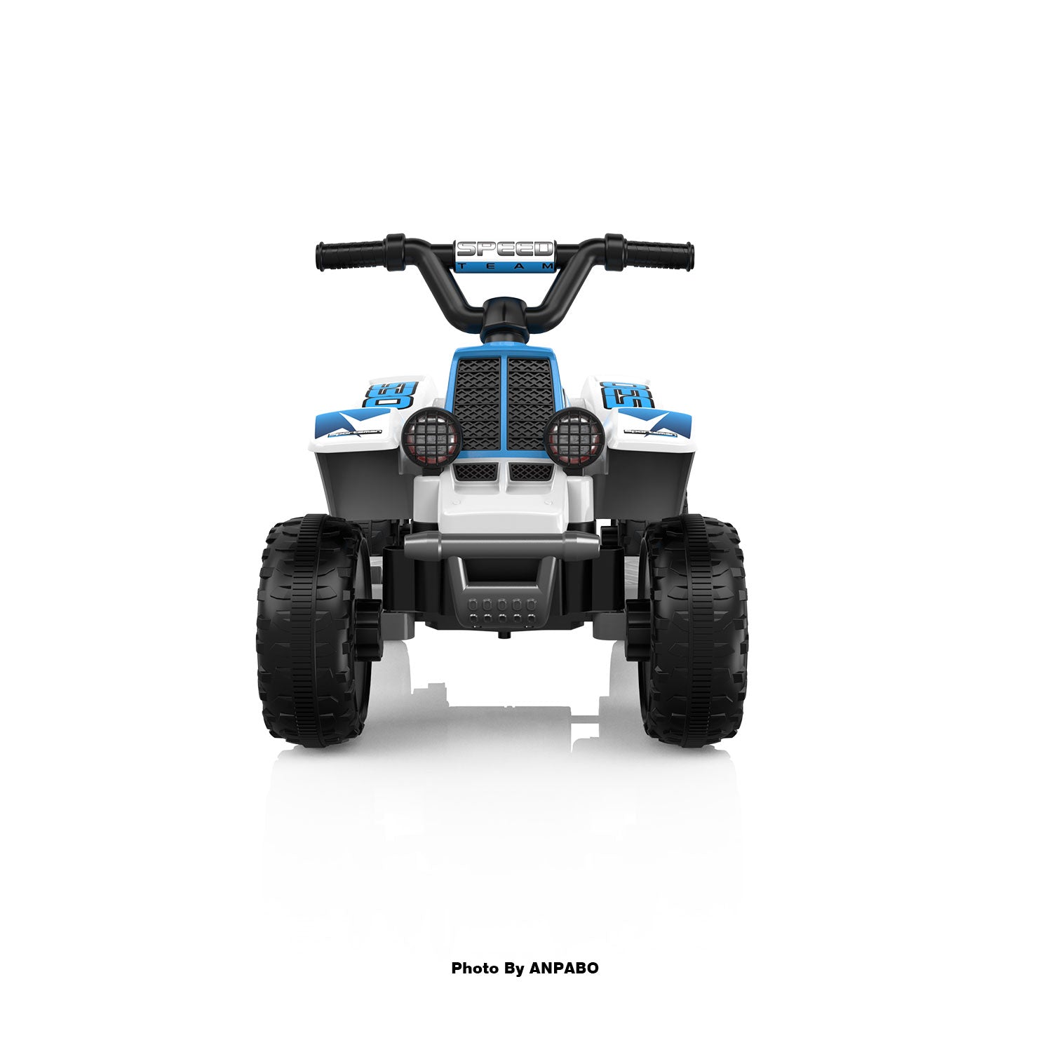 ANPABO 6V 7AH Kids Ride-On ATV - Fun, Safe Gift for Toddlers-blue