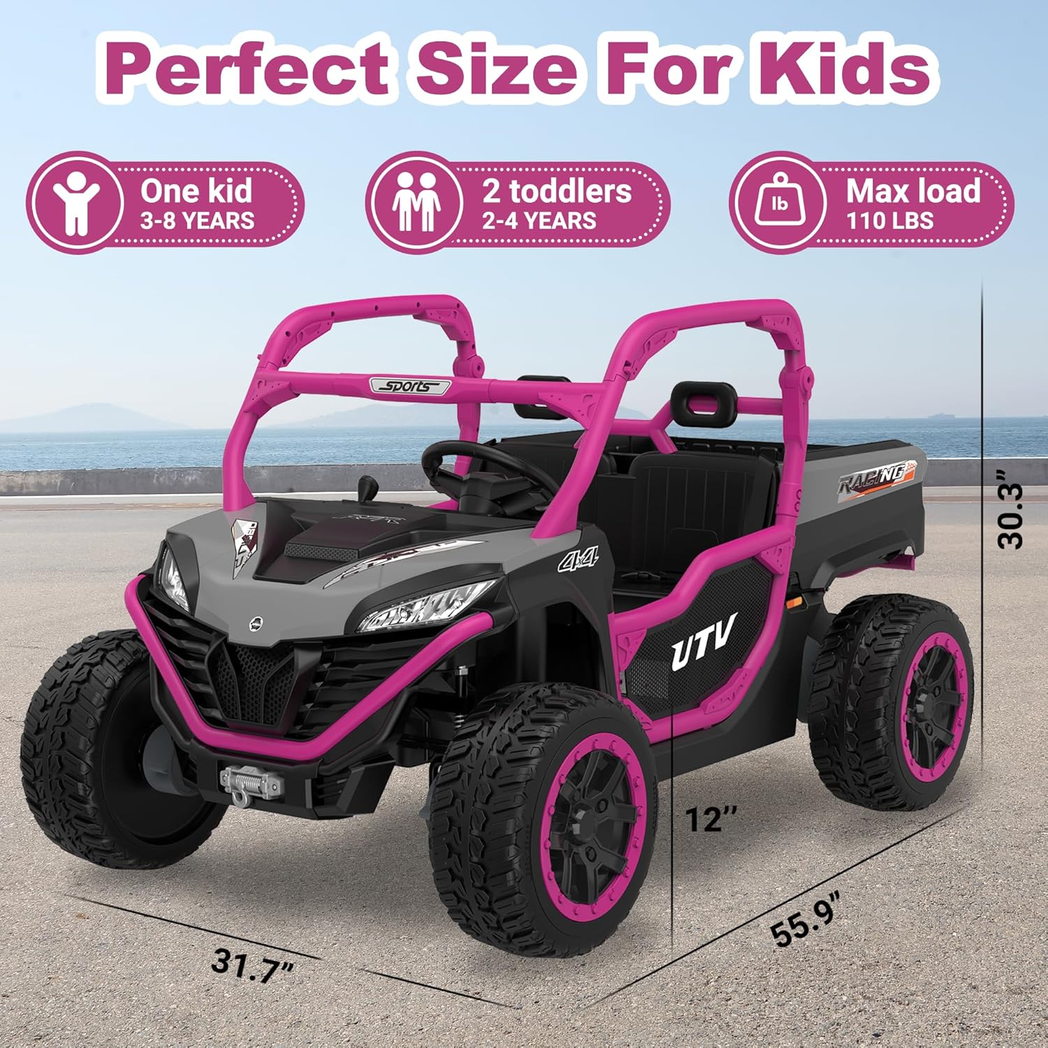 24V Utility Ride-on Dump Truck