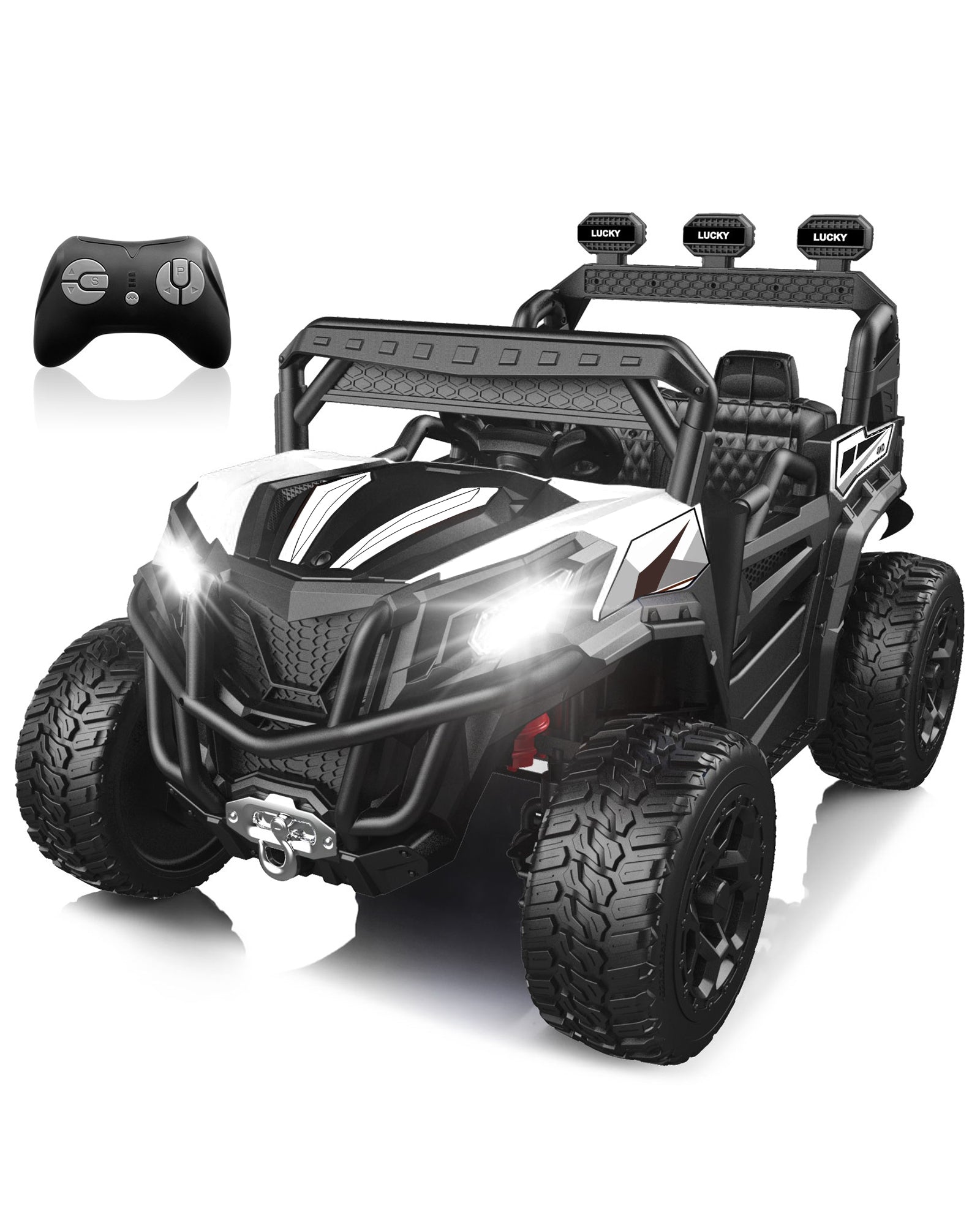 24V 4WD All-Terrain Ride-On UTV