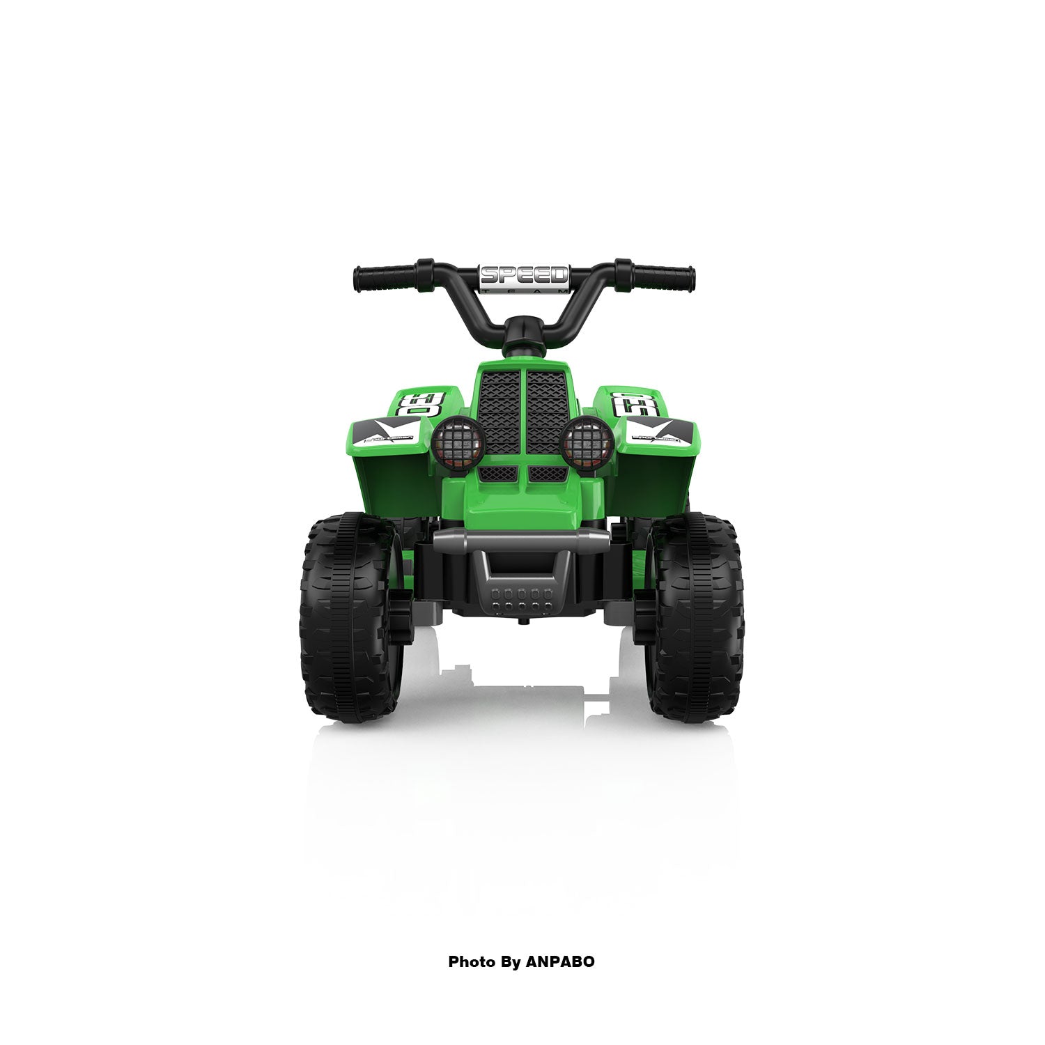 ANPABO 6V 7AH Kids Ride-On ATV - Fun, Safe Gift for Toddlers-green