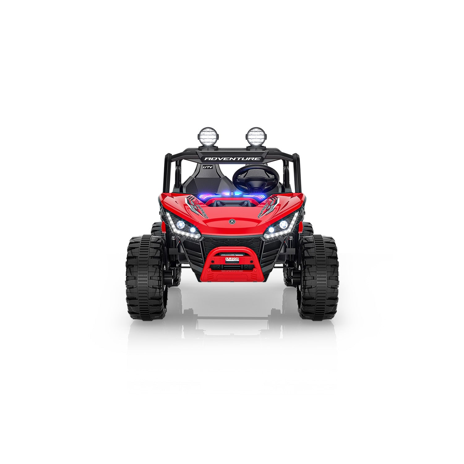 24V ANPOBO Direct Terrain Ride-On Buggy-UTV with Remote-red