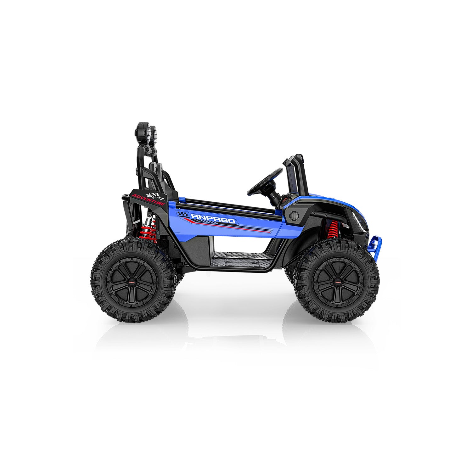 24V ANPOBO Direct Terrain Ride-On Buggy-UTV with Remote-blue