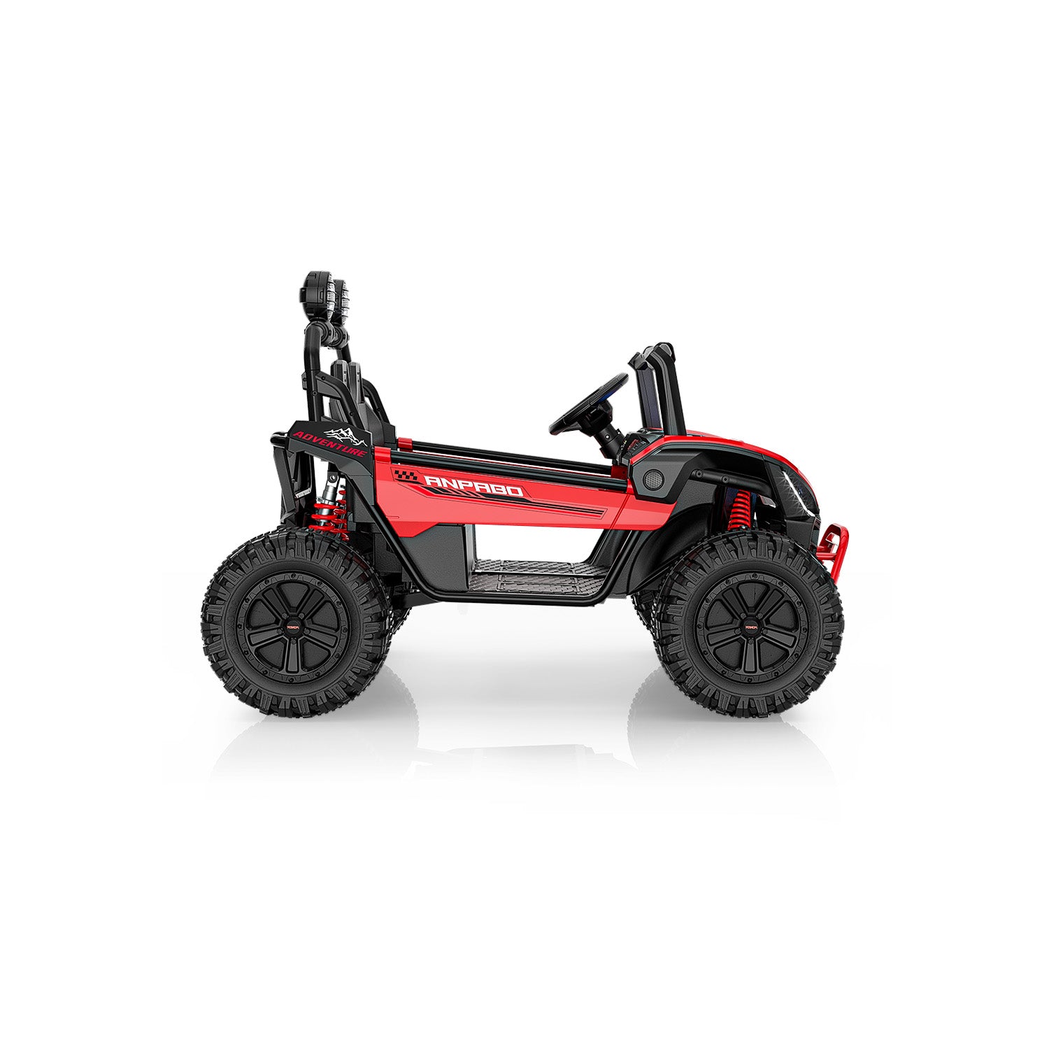 24V ANPOBO Direct Terrain Ride-On Buggy-UTV with Remote-red