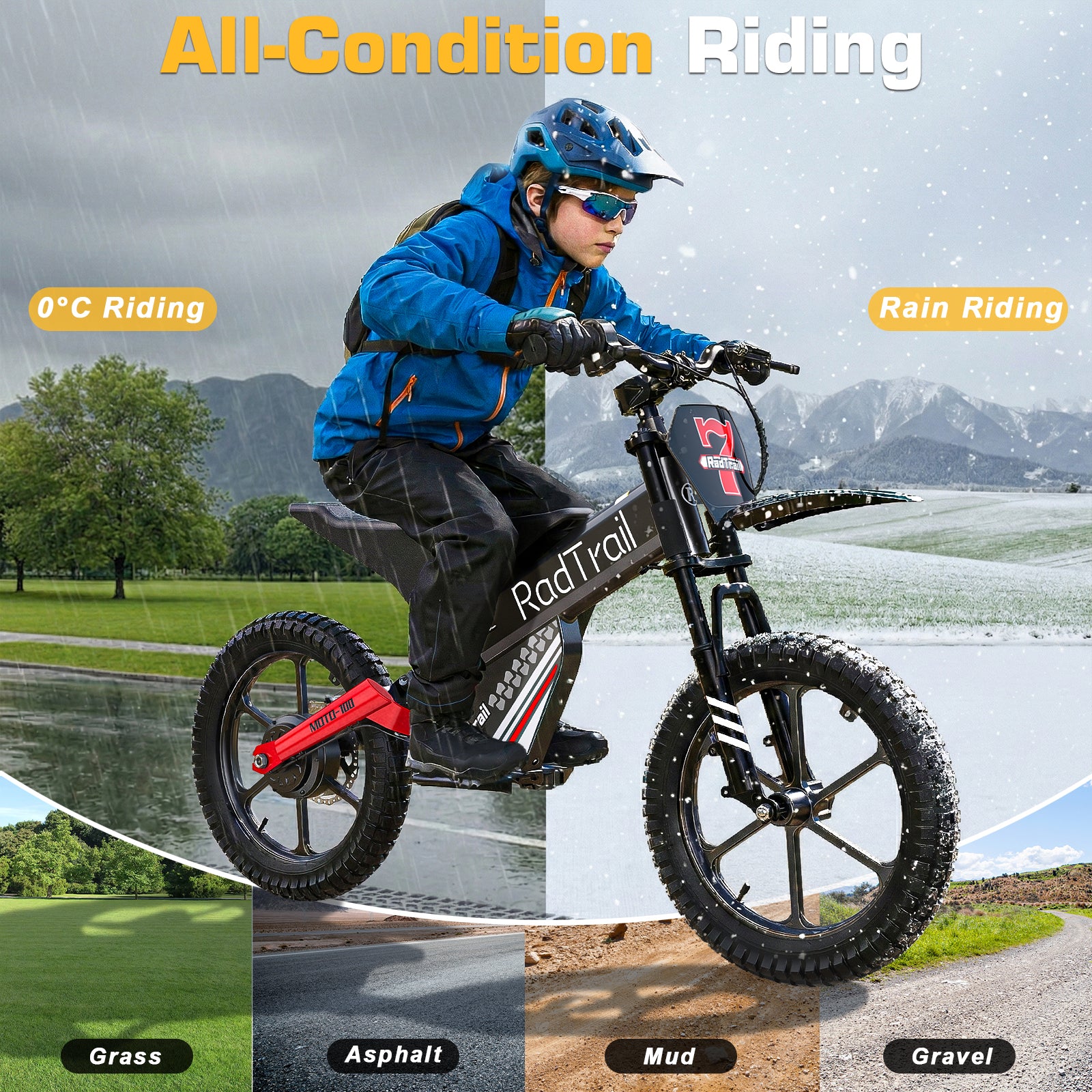 36V 16" Kids Electric Dirt Bike