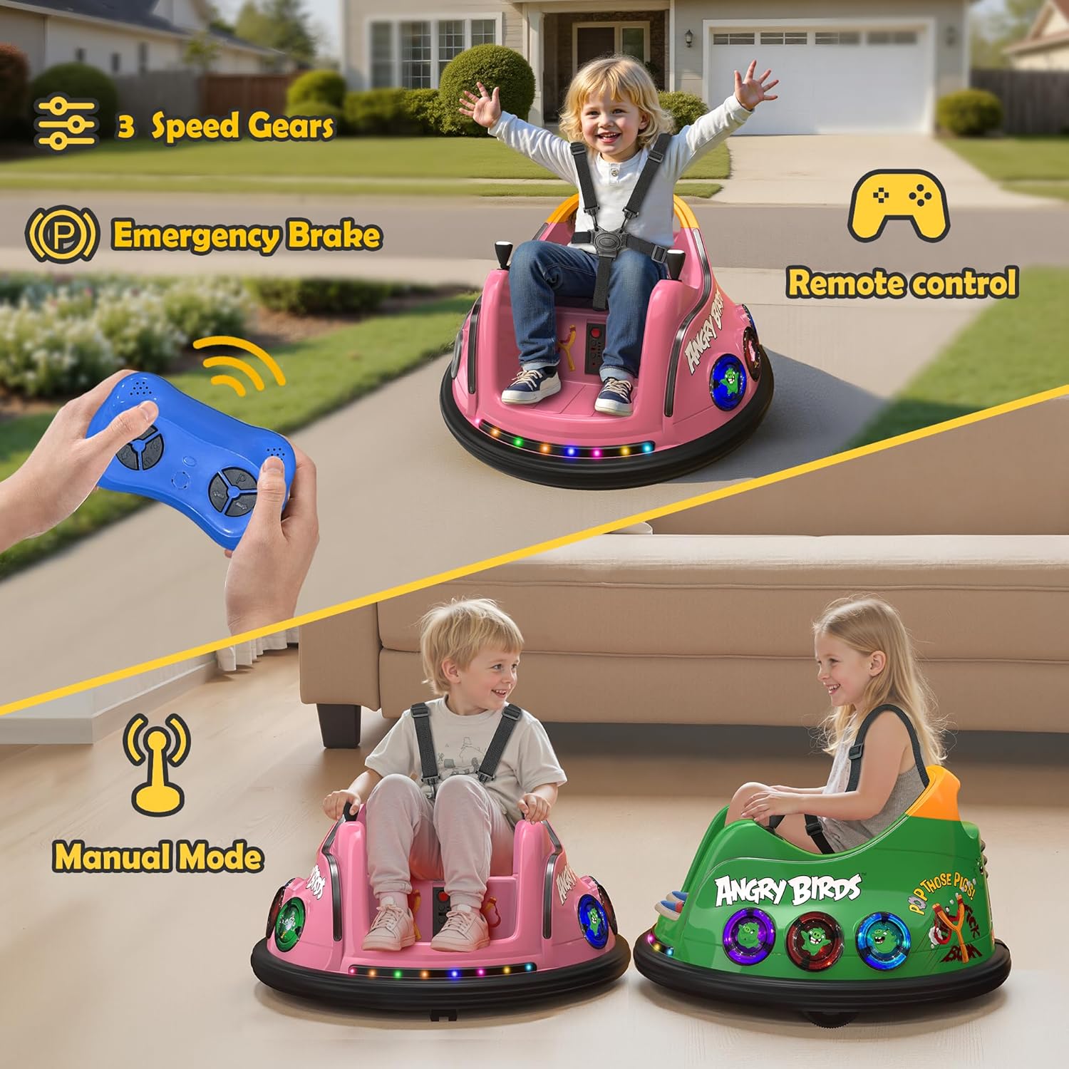 360° Toddler Bumper Car