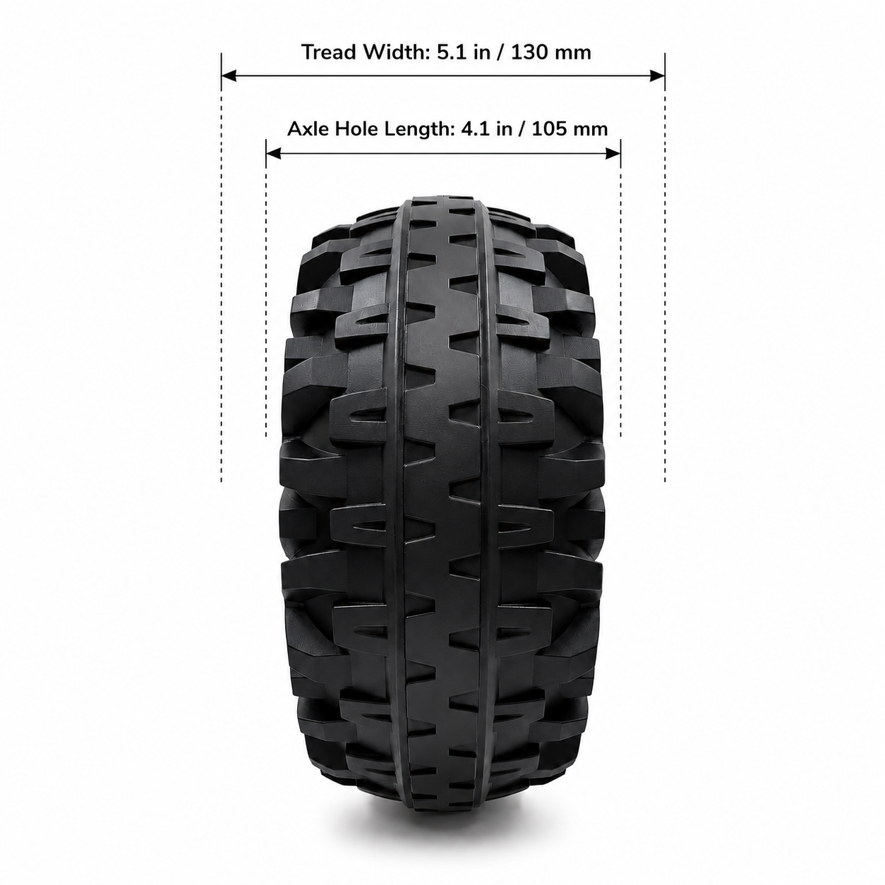 Ø330 Ride-On Car Wheel for Kids Ride-On Vehicles – Fits ANPABO HC-301 HC-305