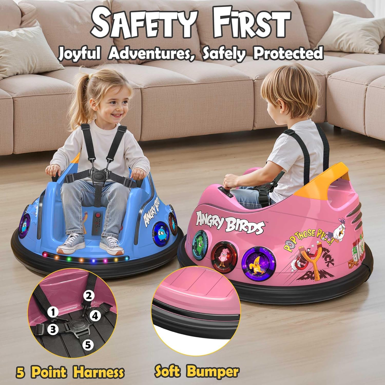 360° Toddler Bumper Car