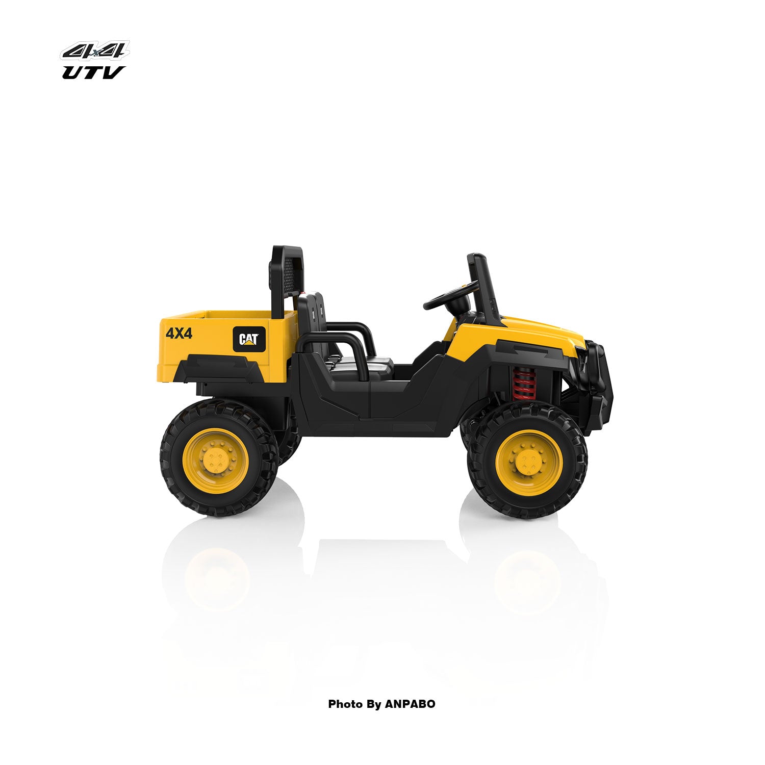 24V ANPABO Licensed Caterpillar Ride On Dump Truck with Remote Control