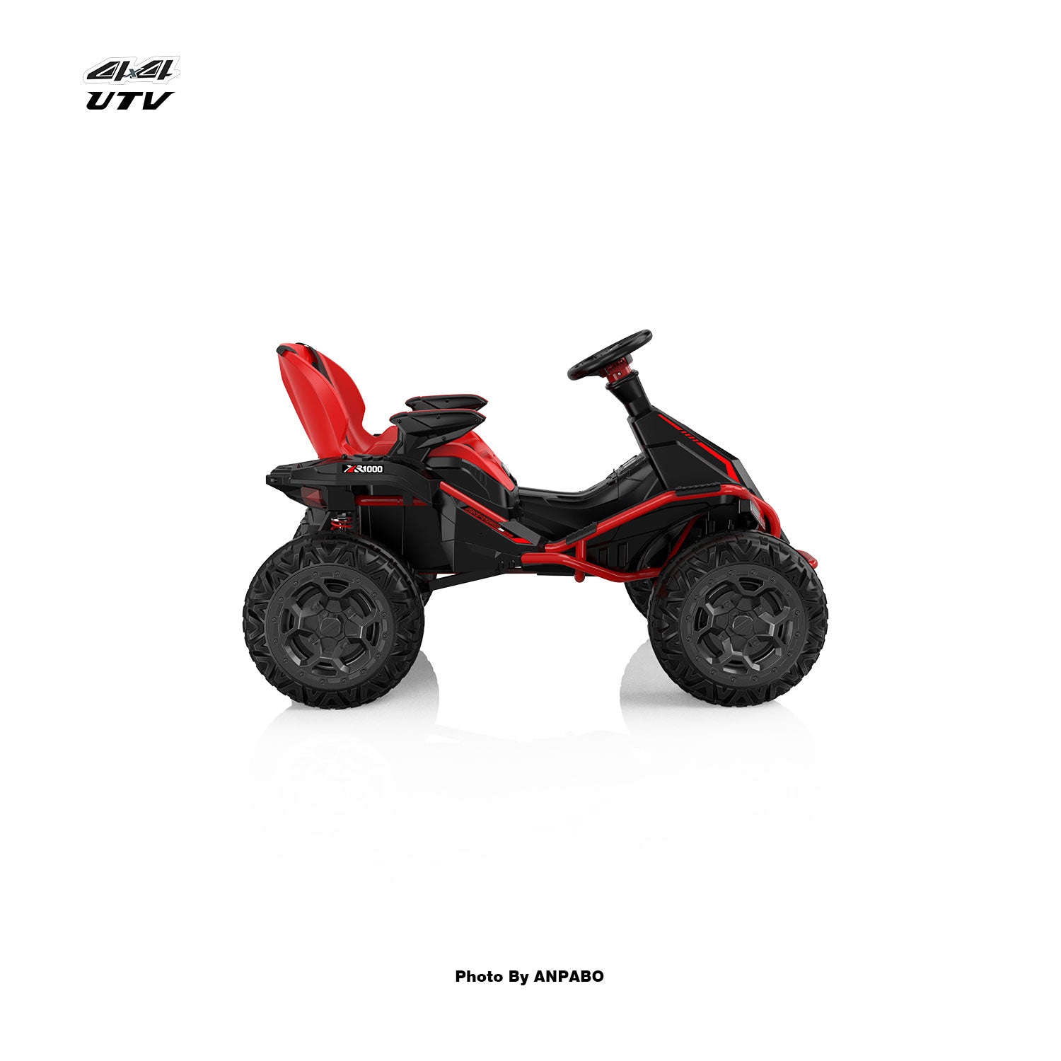 24V ANPOBO Direct Terrain Ride-On Buggy with Remote-red