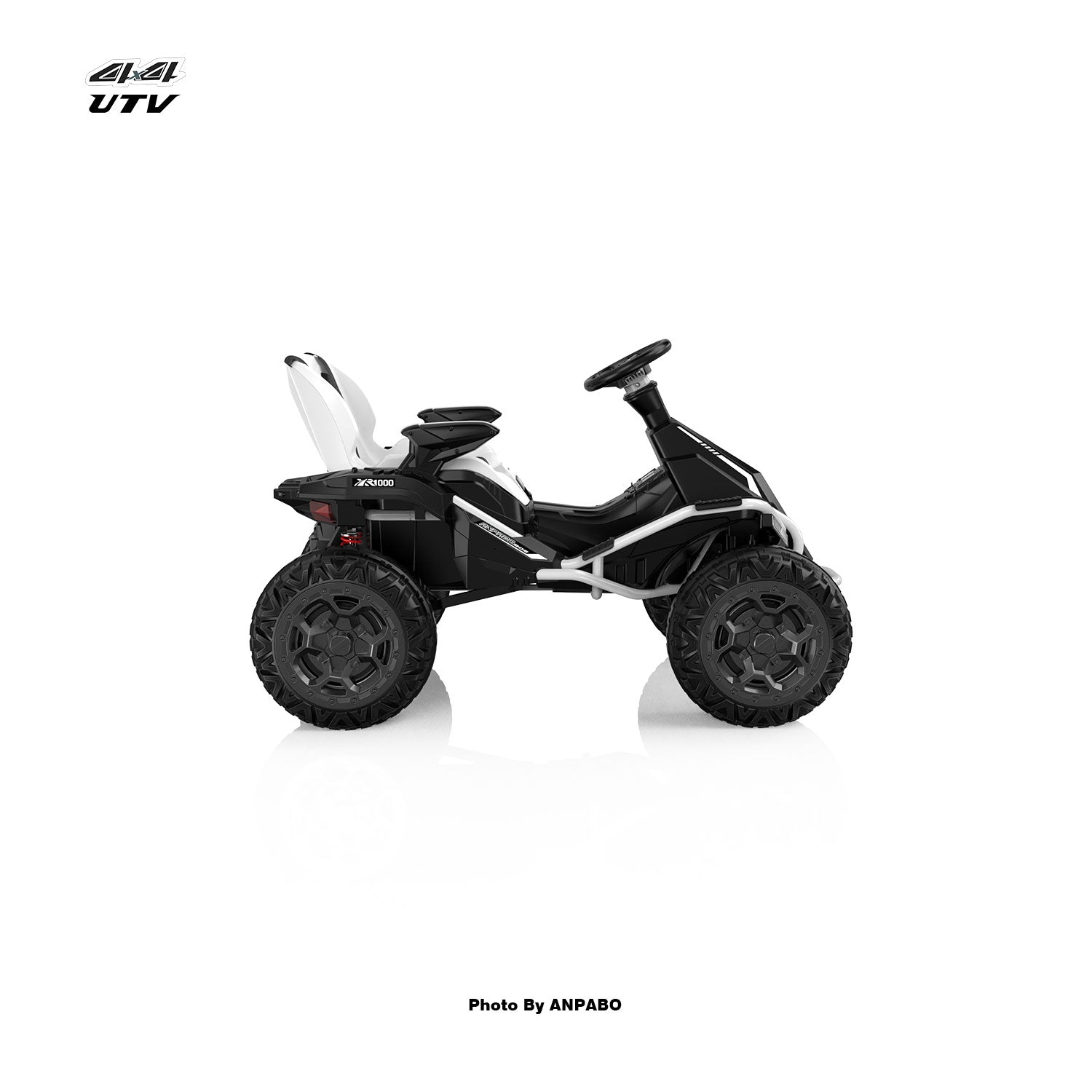 24V ANPOBO Direct Terrain Ride-On Buggy with Remote-white