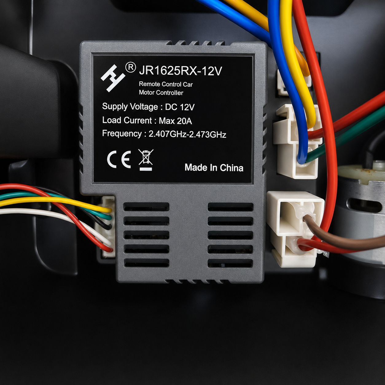 JR1625RX-12V Control Box Circuit Board for 12V Ride-On Cars