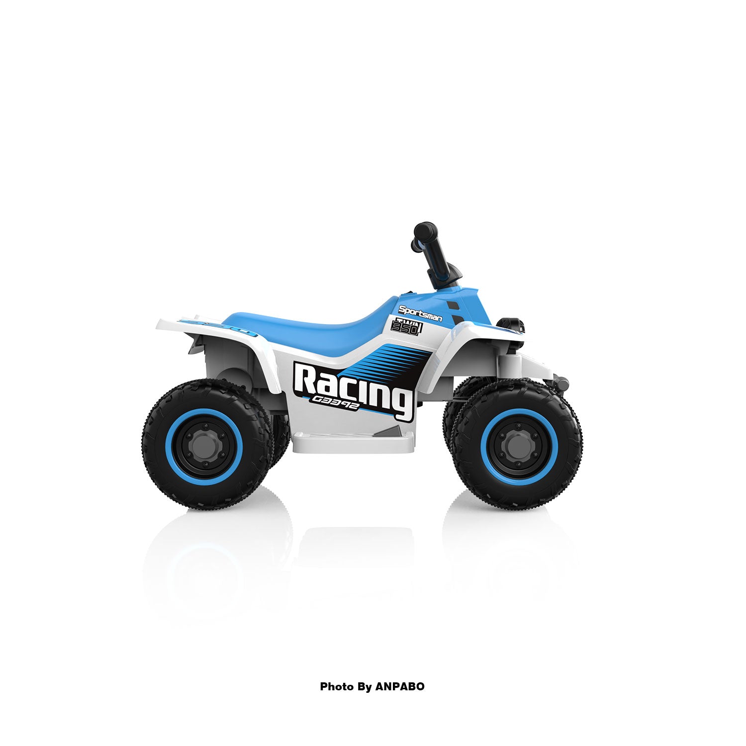 ANPABO 6V 7AH Kids Ride-On ATV - Fun, Safe Gift for Toddlers-blue