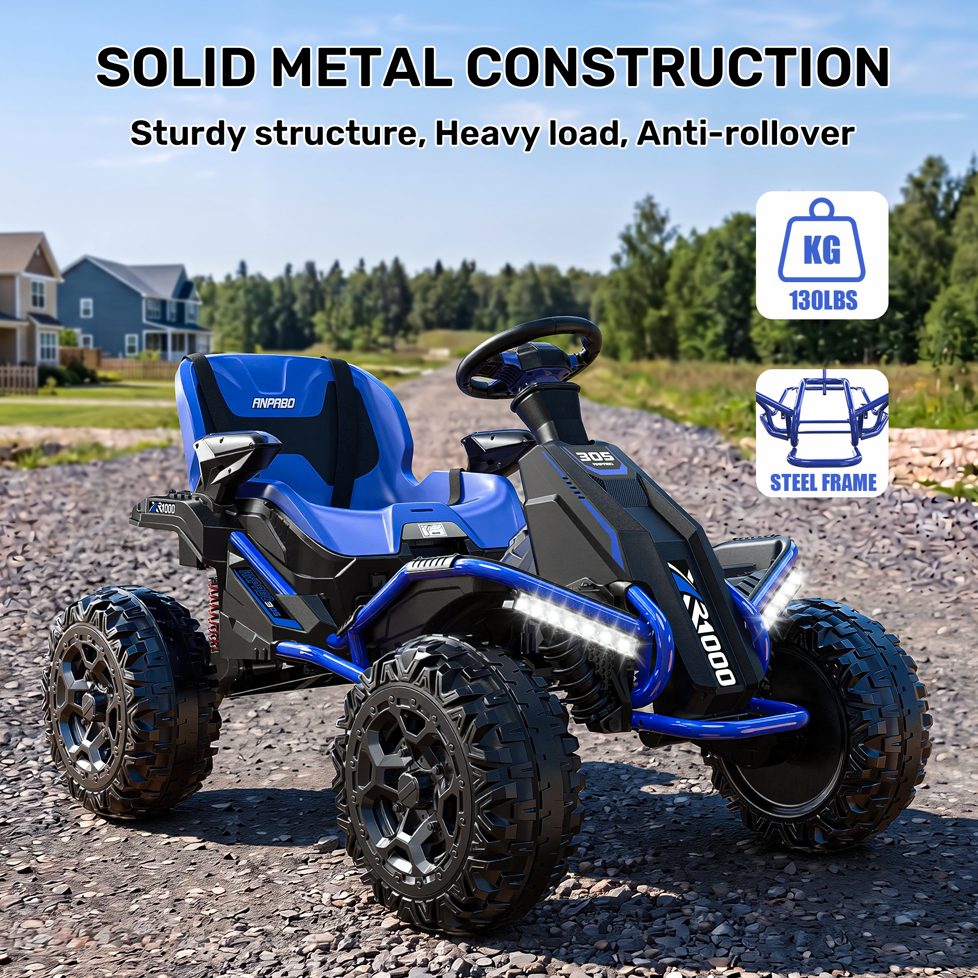 24V 4x200W 4WD Ride-On Buggy
