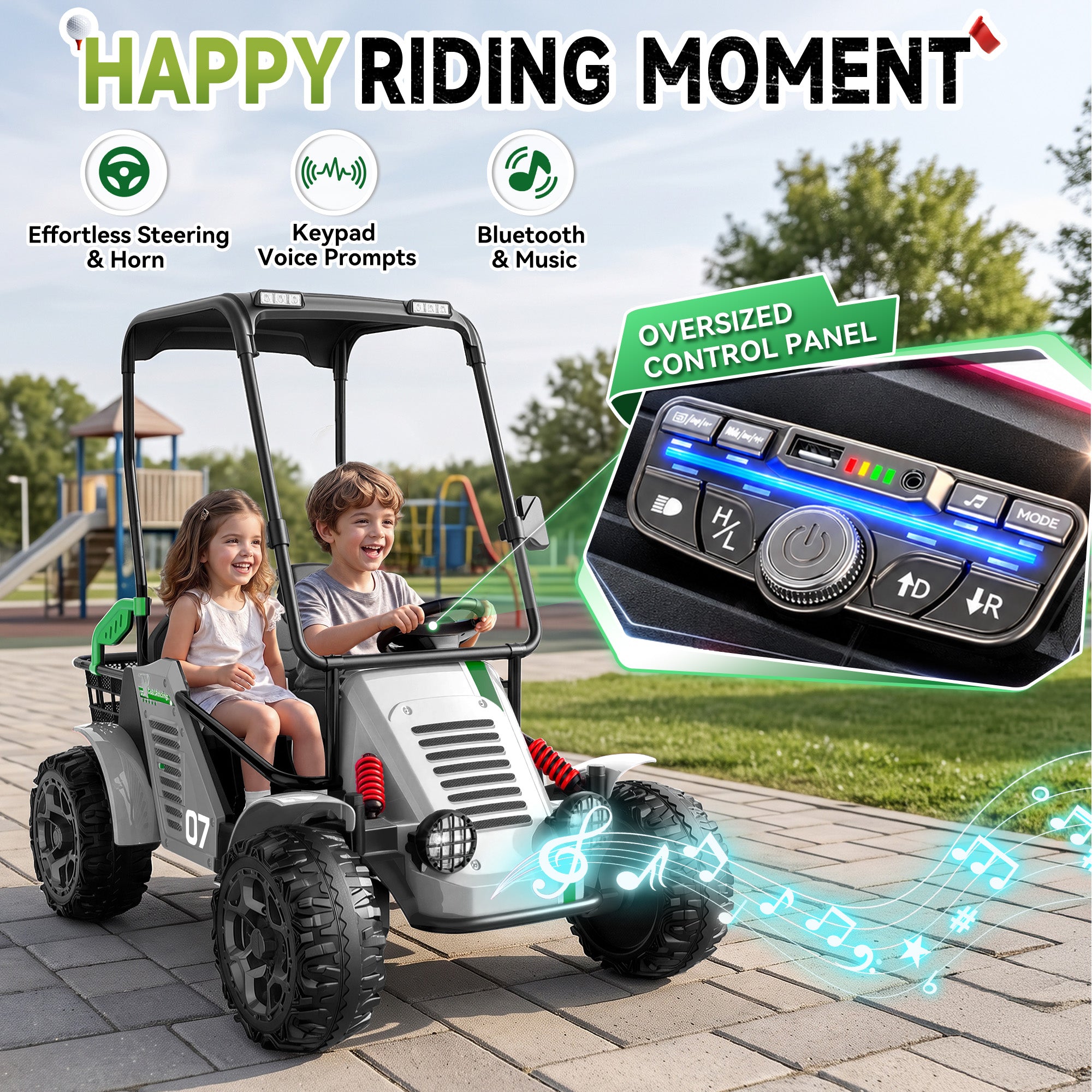 ANPABO G7 Birdie 24V 2-Seater Kids Golf Cart