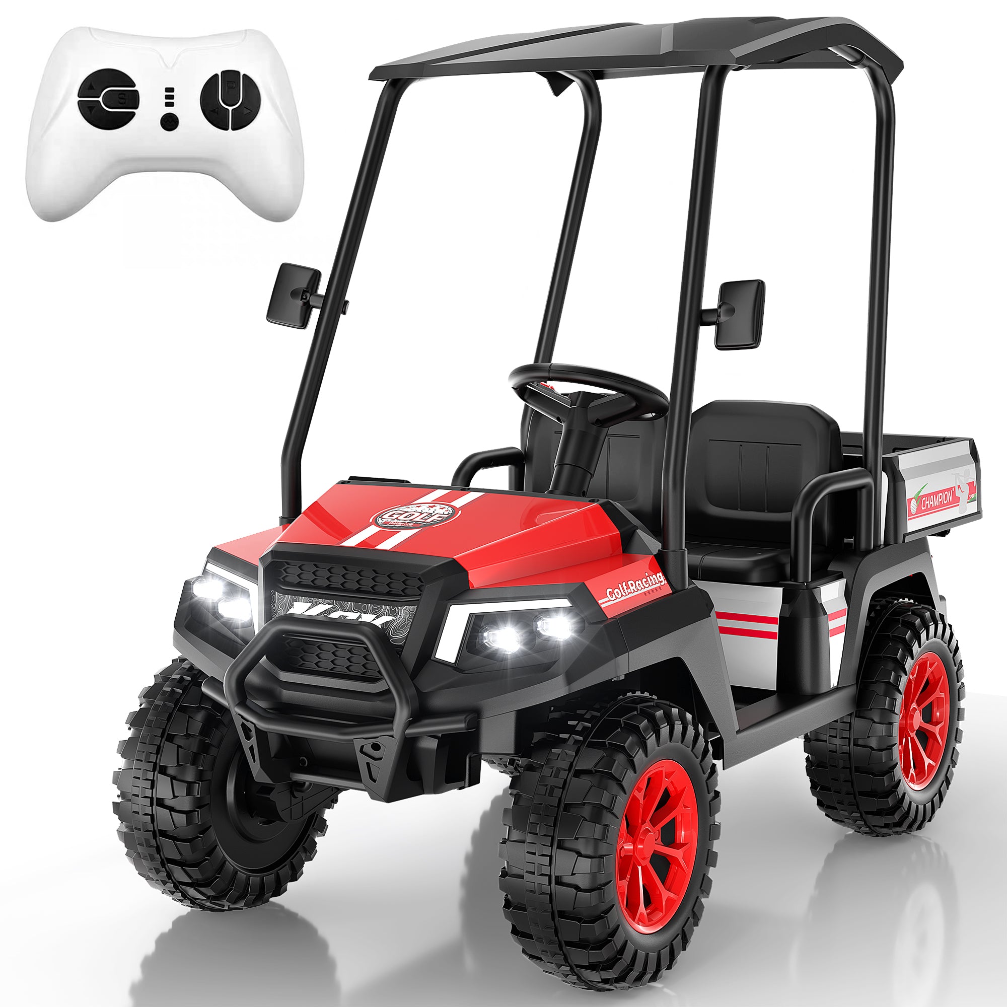 24V 4WD Ride-On Golf Cart